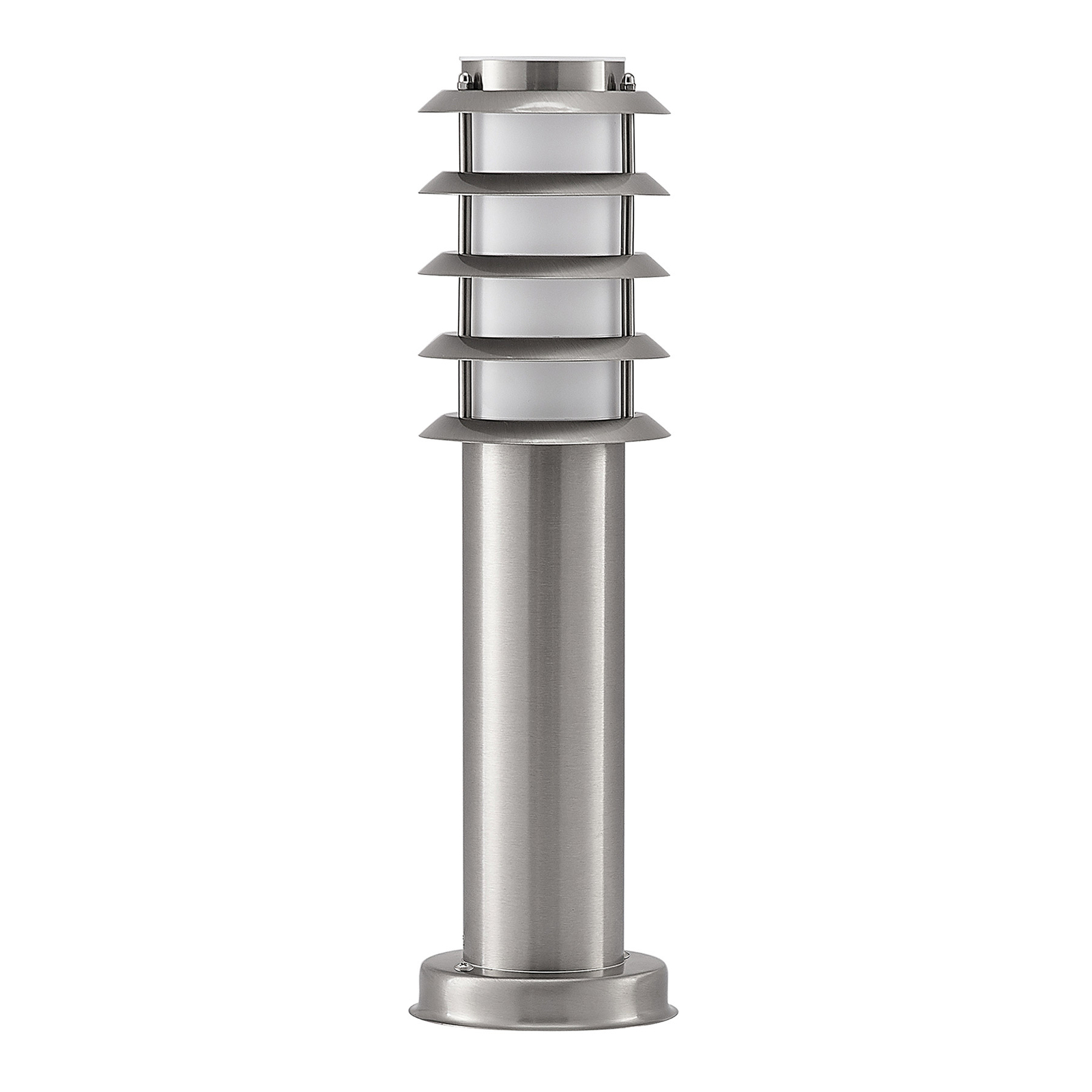 ELC Leyana pillar light, stainless steel