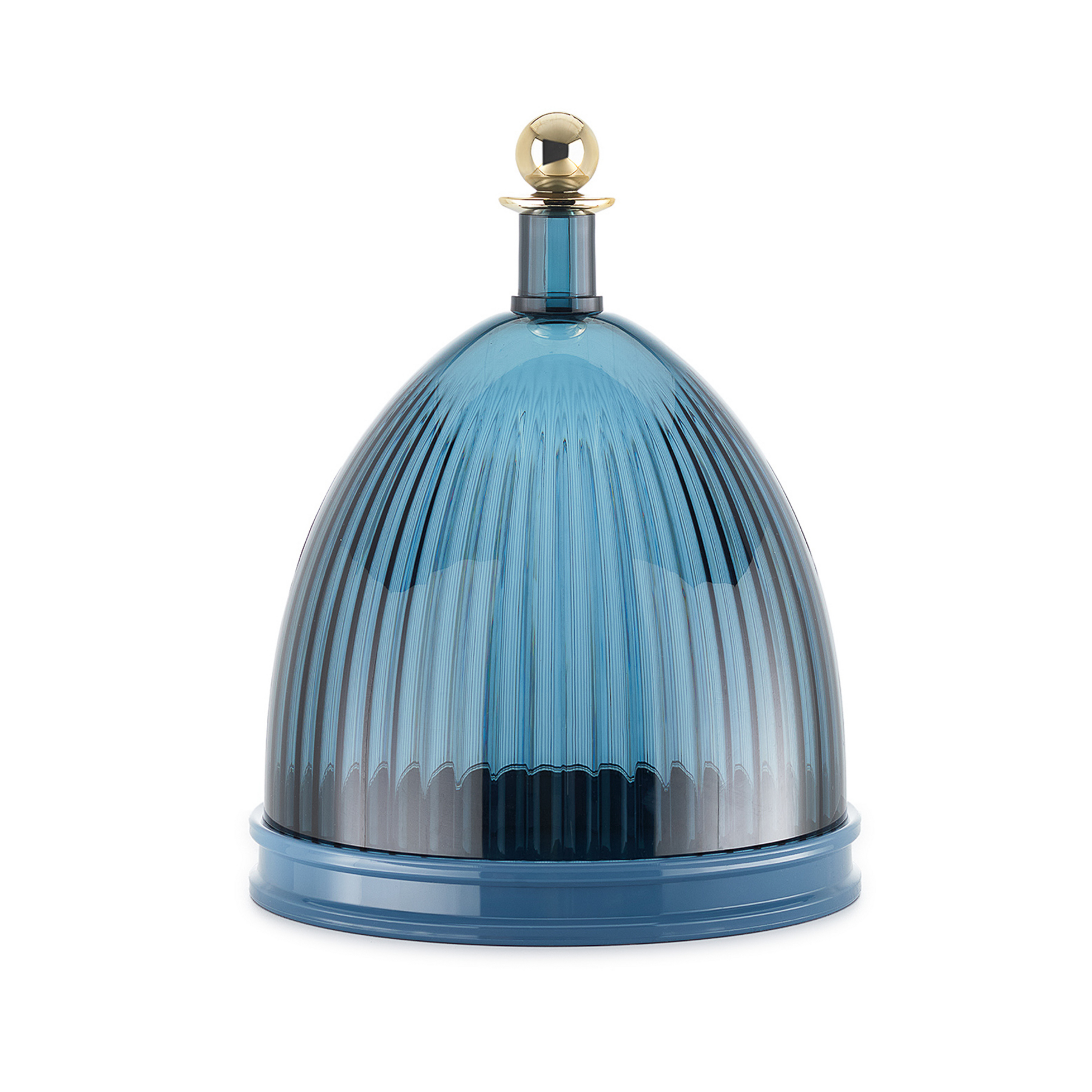 Dekoratívna misa La Coupole, modrá, výška 30,5 cm – Kartell