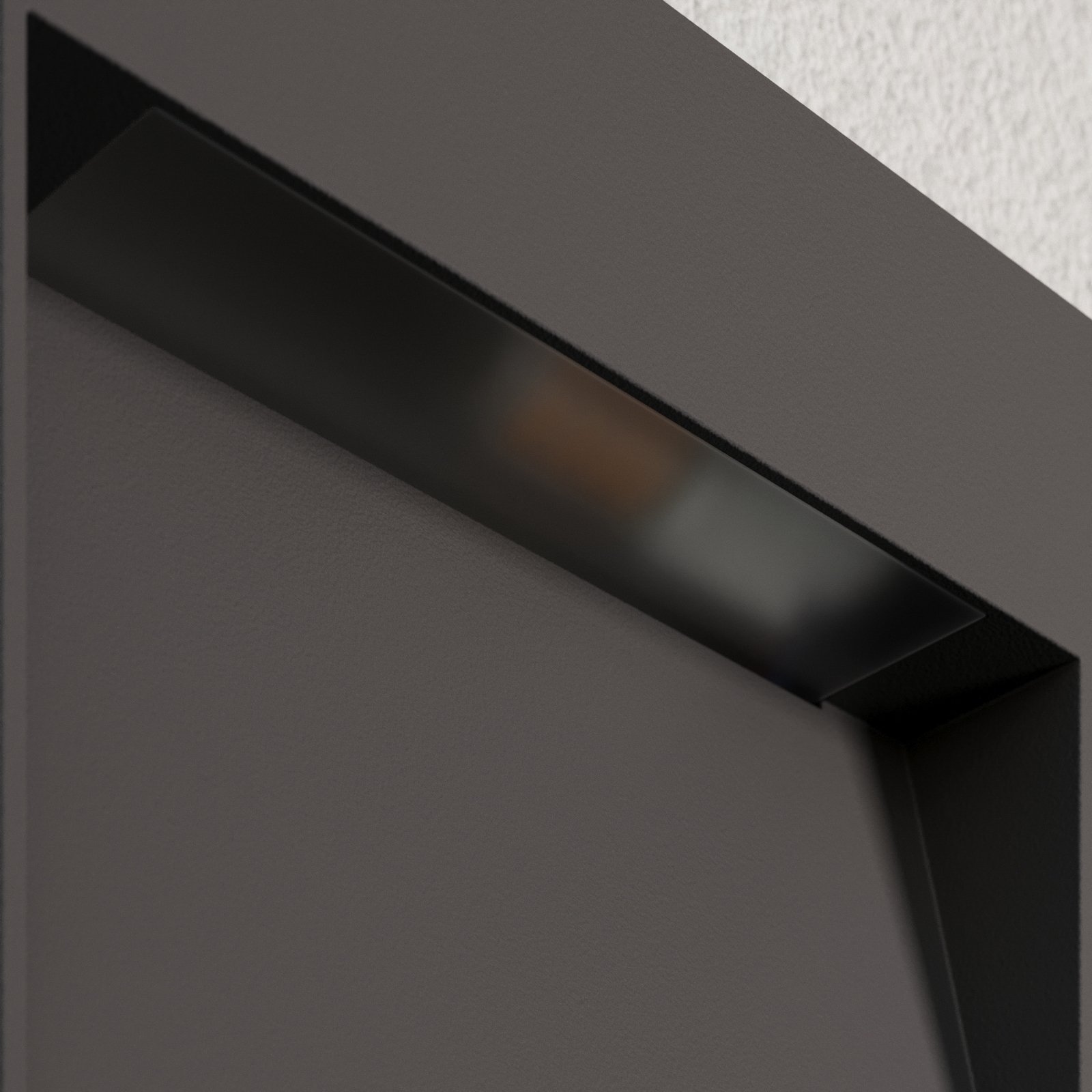 Noreia LED Kültéri Fali Lámpa Dark Grey - Lucande