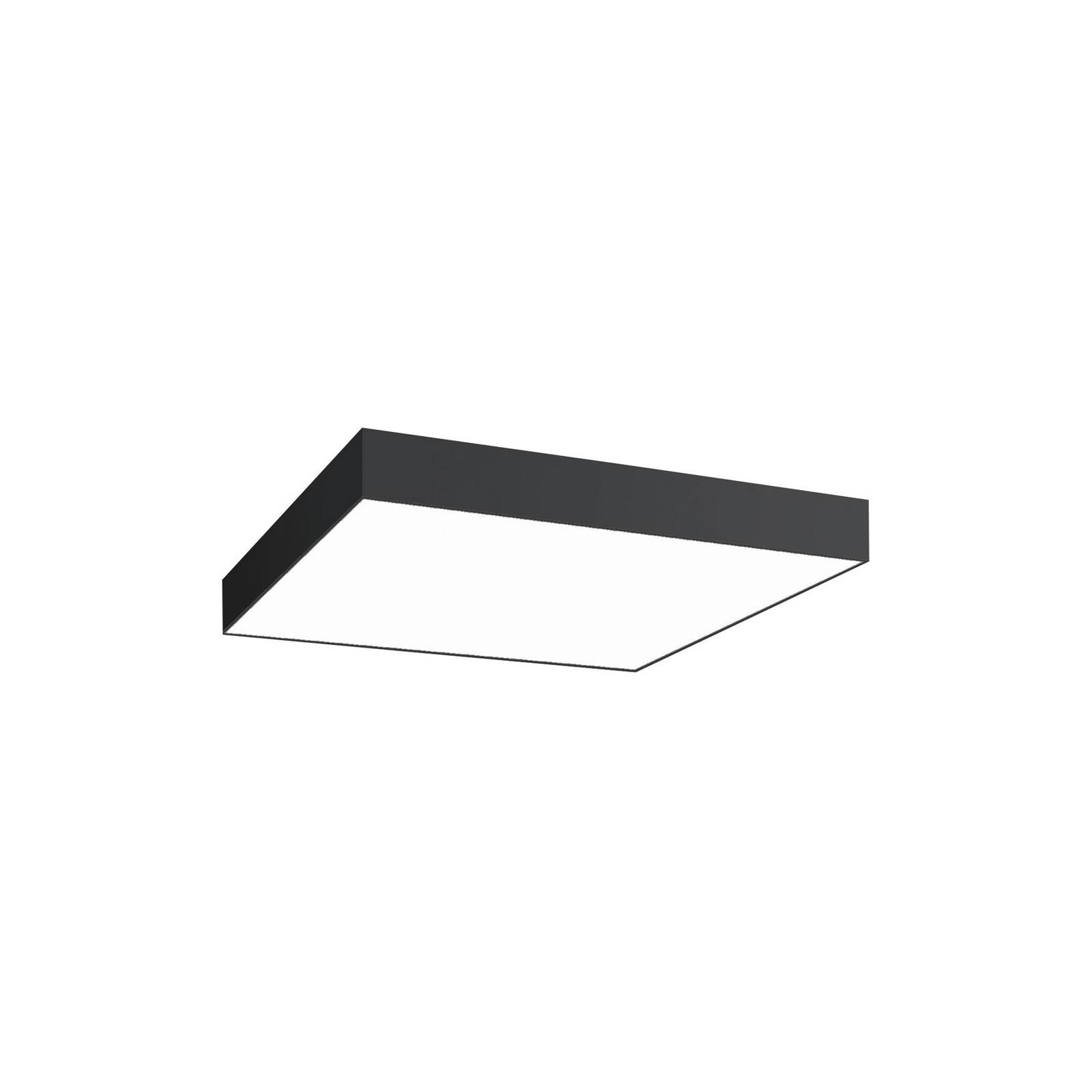 BRUMBERG LED-Deckenlampe Biro Square, on/off, schwarz, 3000K