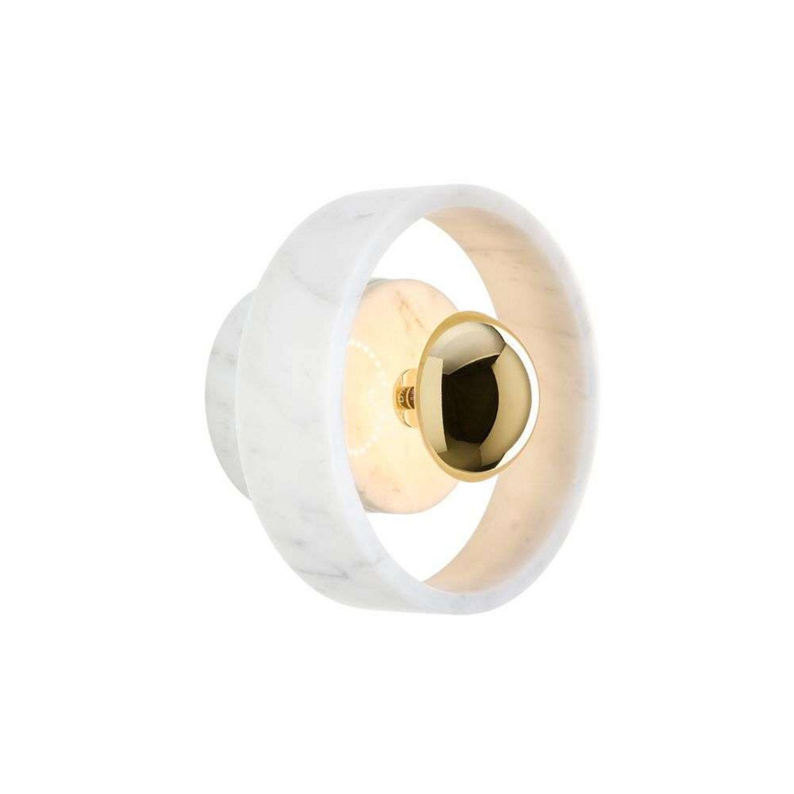 Stone Aplică de Perete White/Gold - Tom Dixon