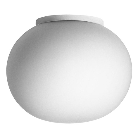 Vegglampe Mini Glo-Ball C/W