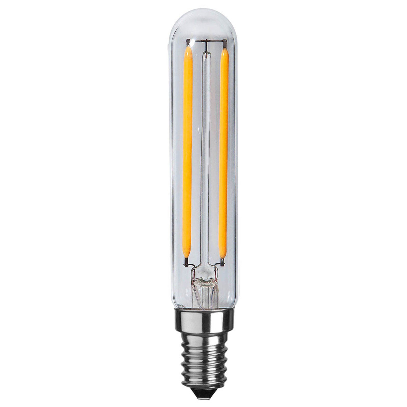 Lampada LED E14 3.3W filamento 2,700K Ra90 regulável
