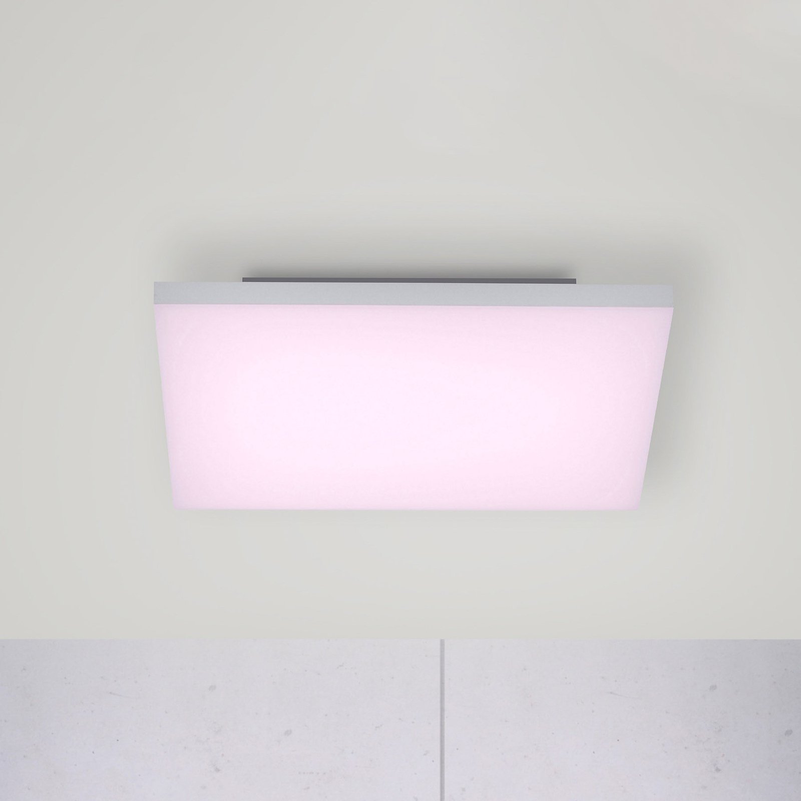 Paul Neuhaus Q-FRAMELESS loftlampe RGBW 45x45cm