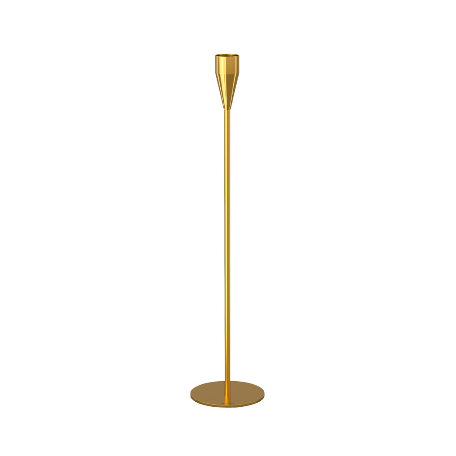 Saturn Maxi Candle Holder H80,5 Brass - Piet Hein