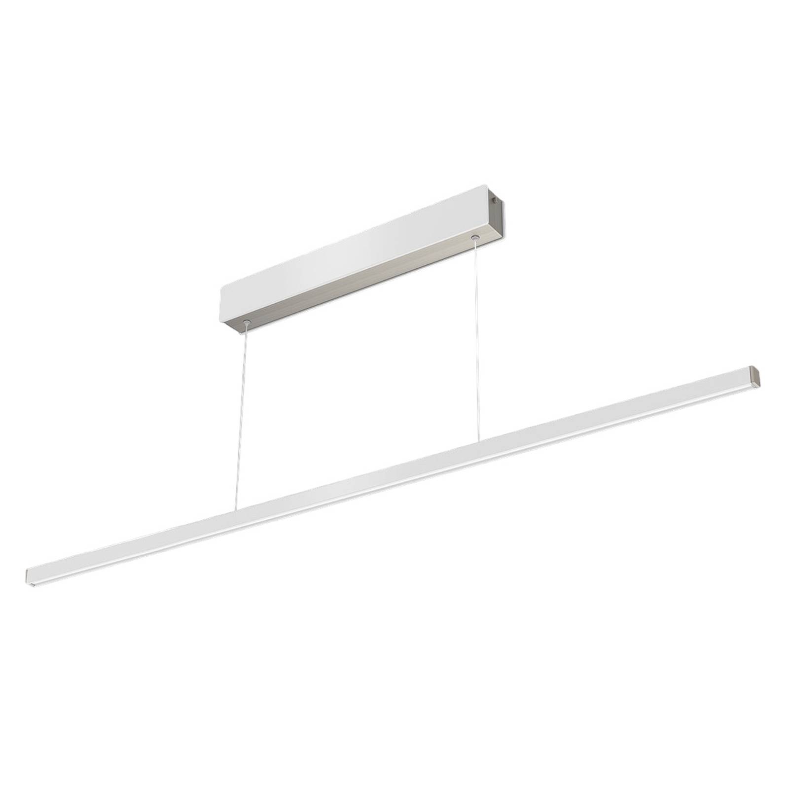 Evotec LED-hengelampe Orix hvit 120 cm lang