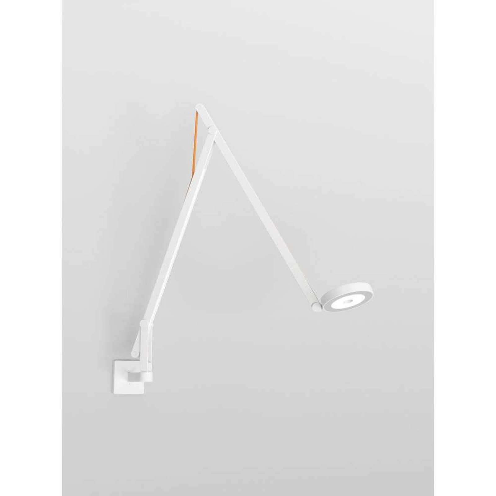 String W1 Candeeiro de Parede DTW Matt White/Orange - Rotaliana