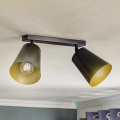 Laepaneel Prism, kahe leegiga, must/kuldne