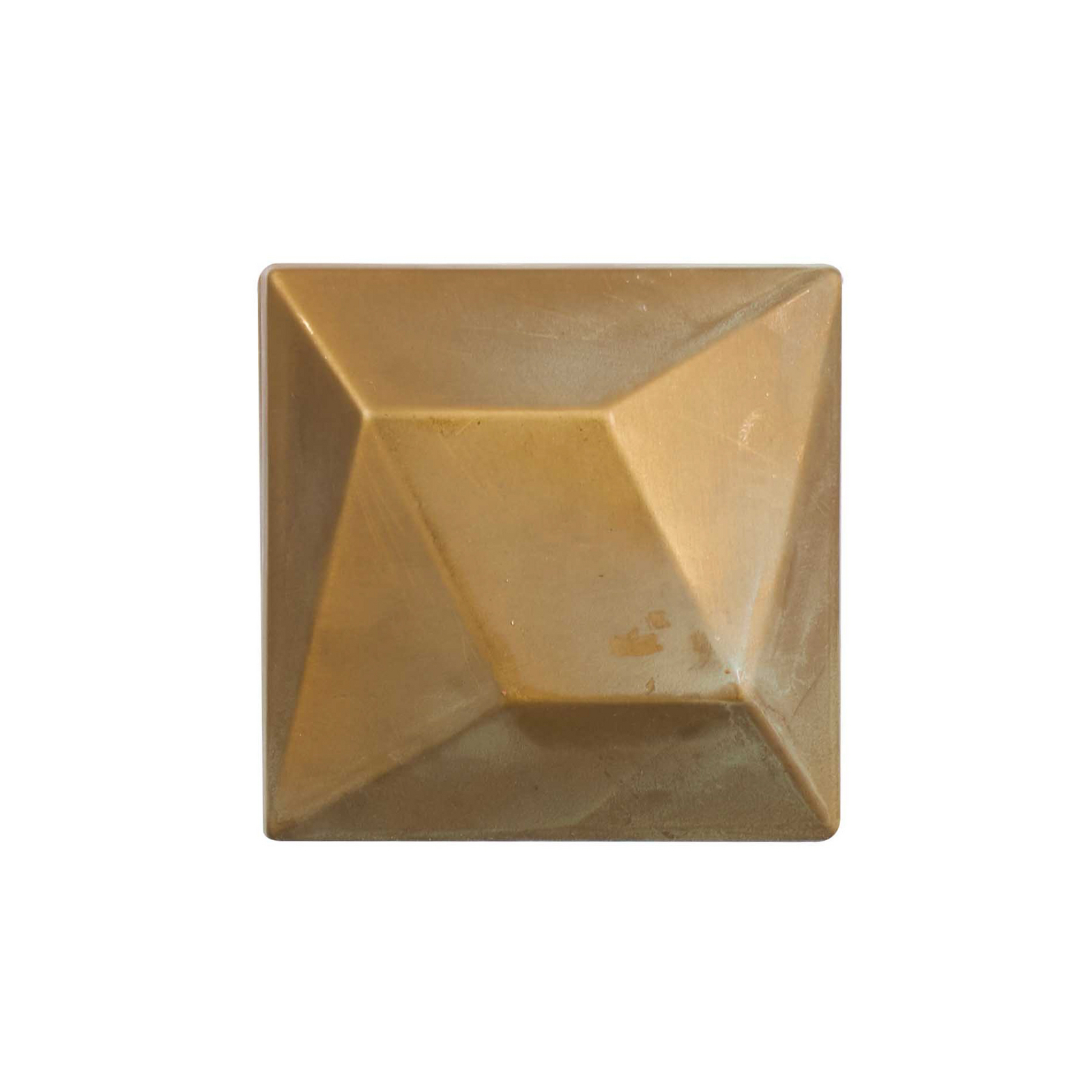 Applique murale LED Aura Edge, saillie 20 cm, laiton antique, IP65
