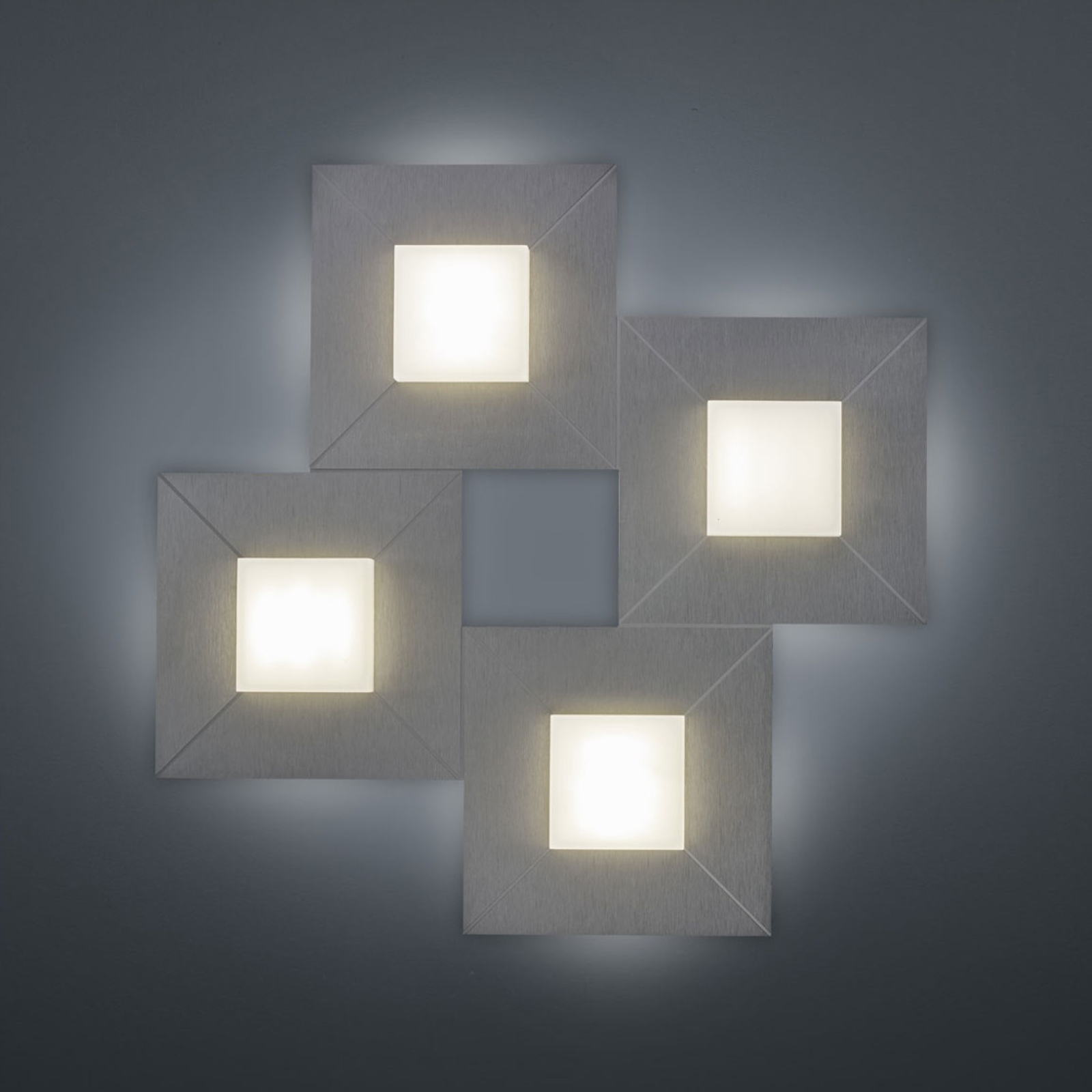 BANKAMP Diamond Deckenleuchte 42x42cm