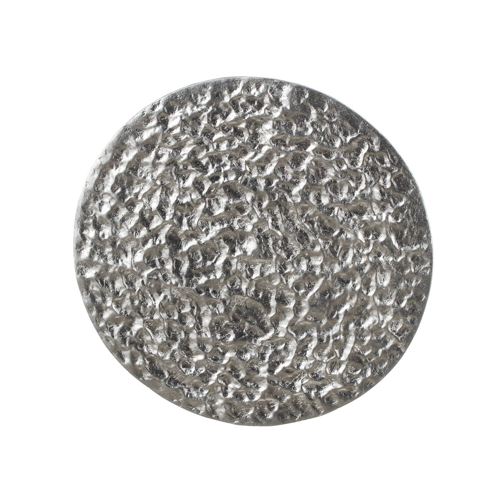 LED-Wandleuchte Meteor, Ø 27 cm, silber