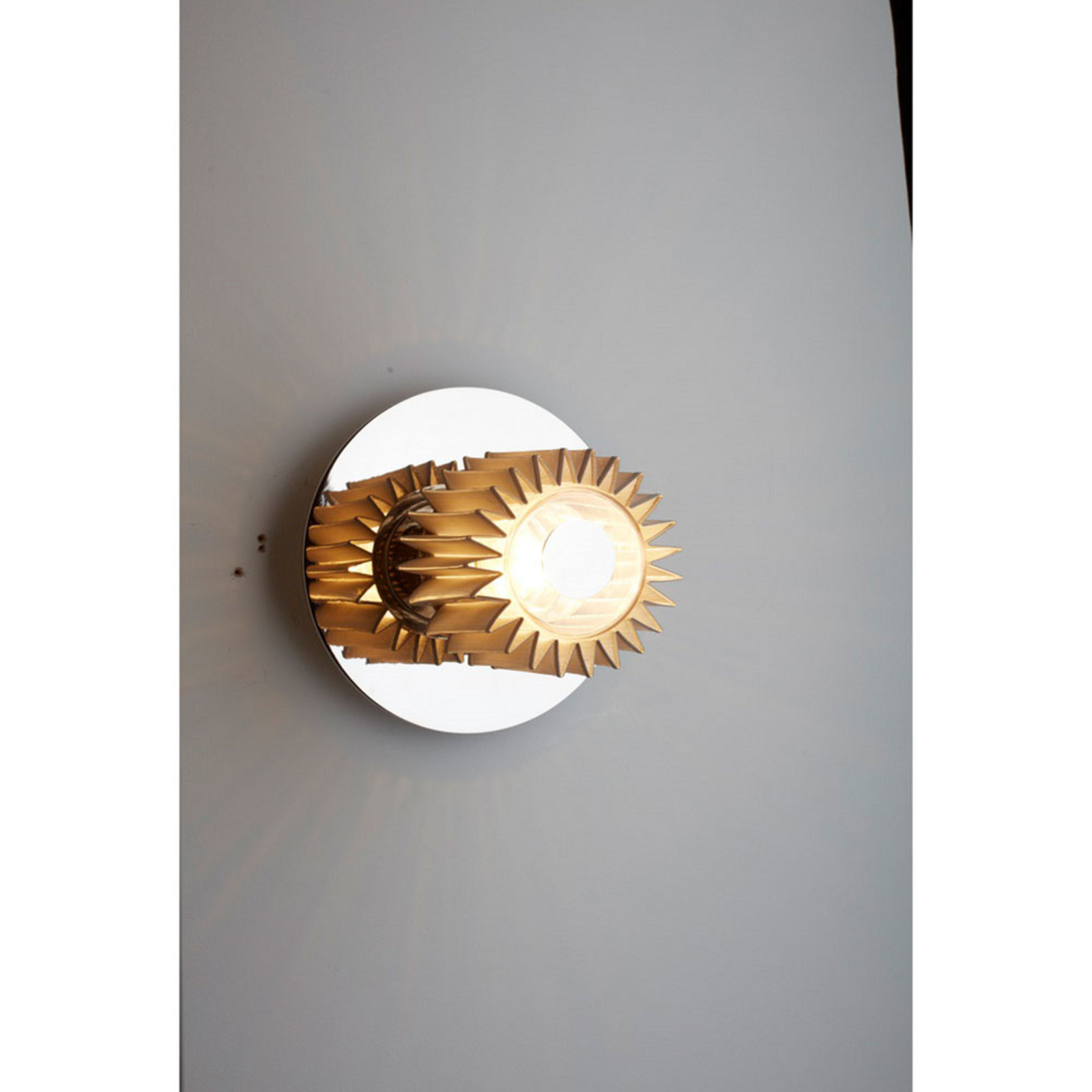 In The Sun 190 Wandleuchte Silber/Gold DCW - Wohnzimmer - Metall