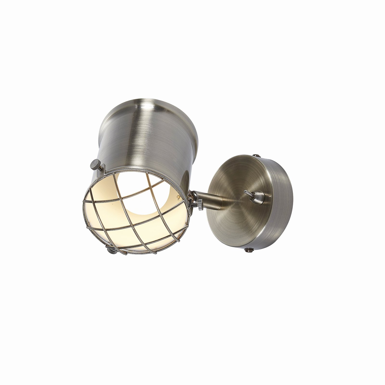 Ebbi Vegglampe Dim. Brass - Lindby