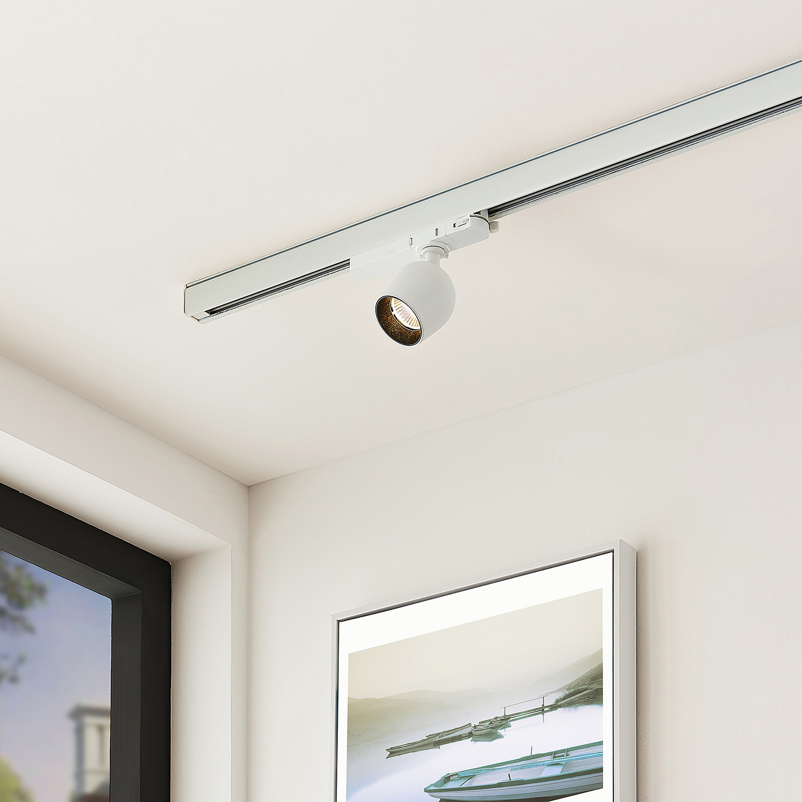 Arcchio Bartu LED-Schienenstrahler, weiß
