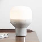 Martinelli Luce Delux lampă masă 22cm marmură alb