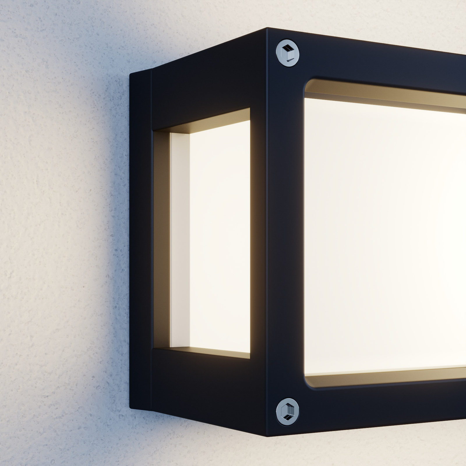 Aurelien Long Aplique Exterior IP54 Dark Grey - Lucande