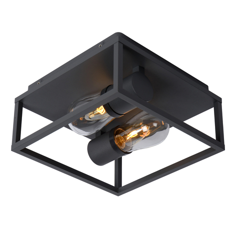Deckenlampe Carlyn Badezimmer zweiflammig