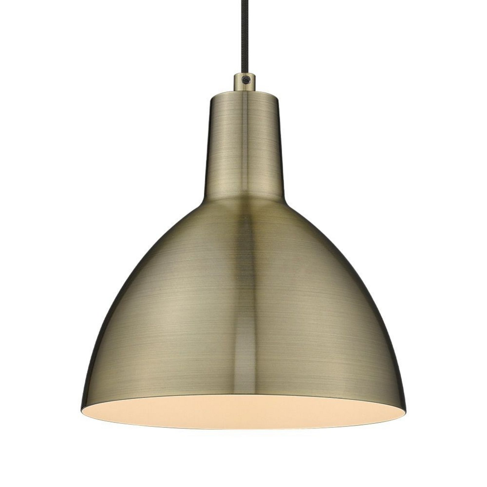 Metropole Pendant Ø15 Antique Brass - Halo Design