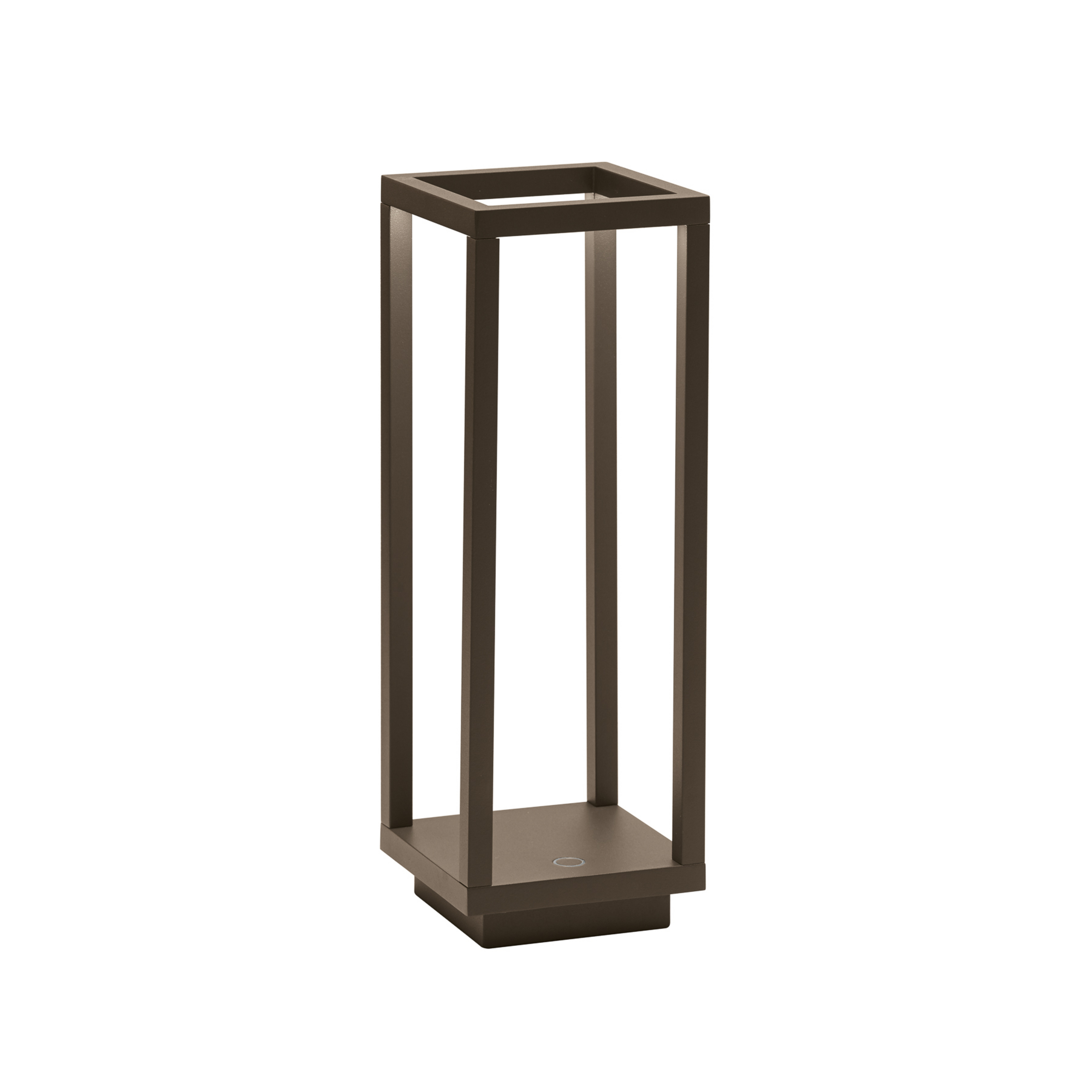 Zafferano Home lanterne LED rechargeable IP54 corten