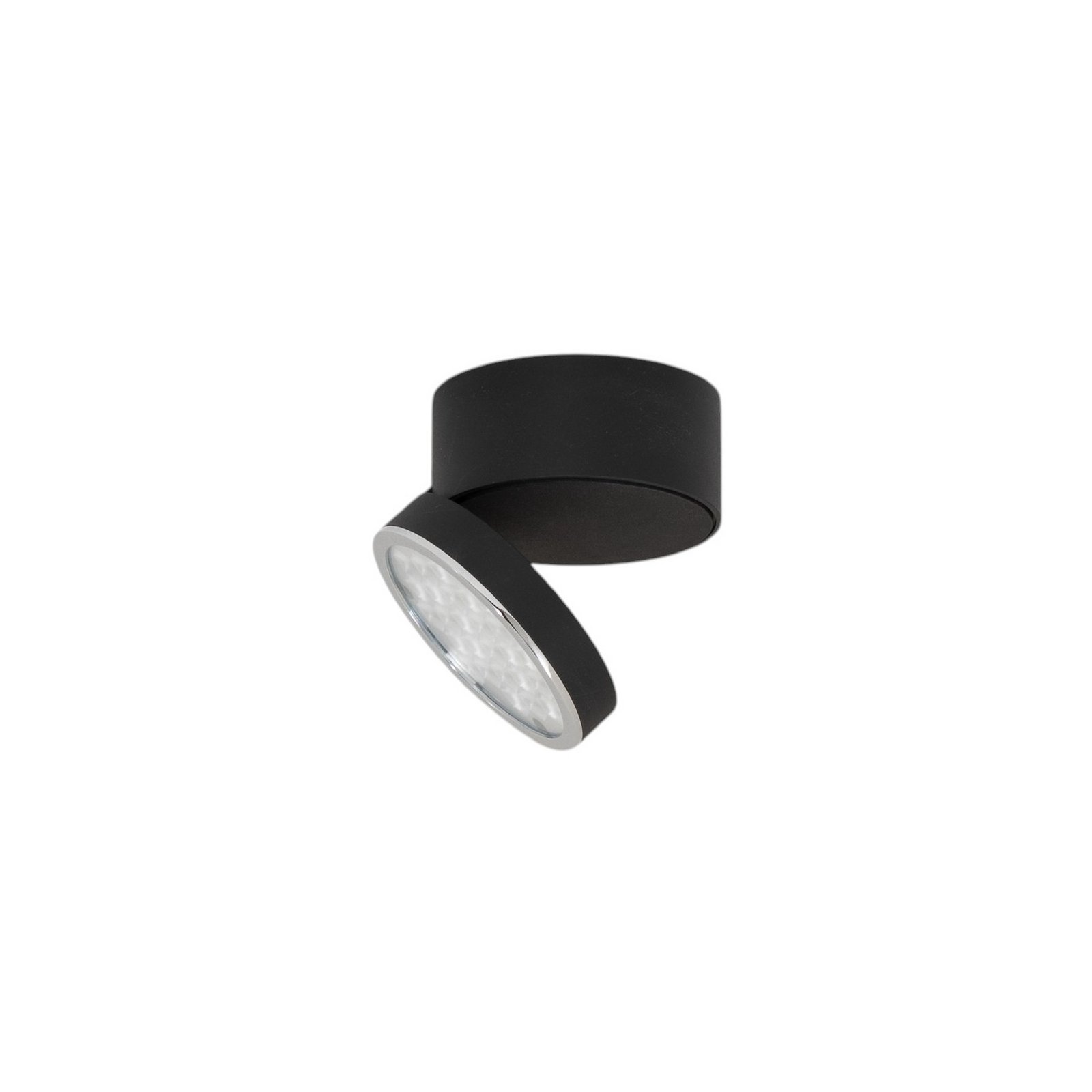 BEGA LED downlight 51312.5 black metal DALI swivelling