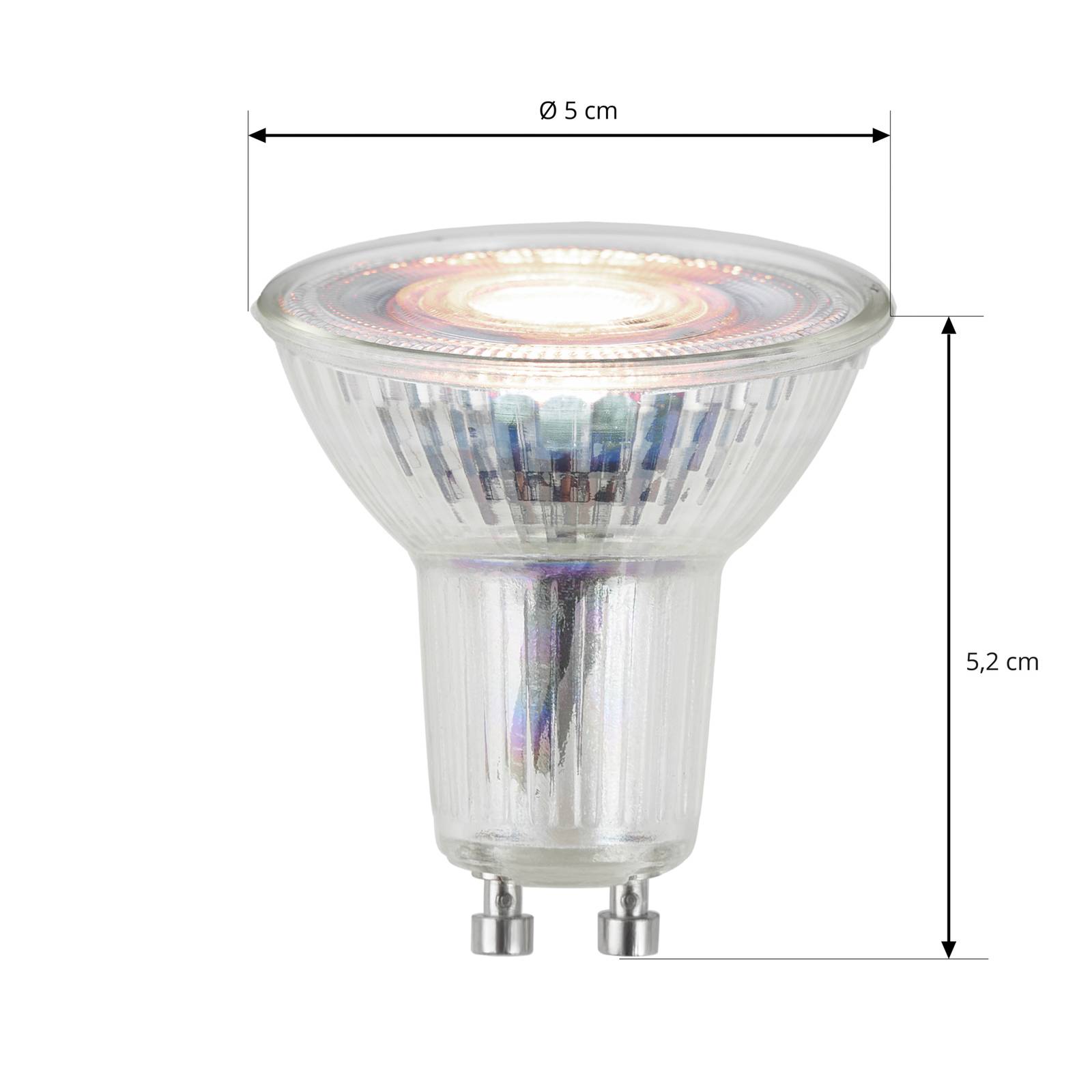 Arcchio Réflecteur LED GU10 4,9 W 3 000 K 36° verre