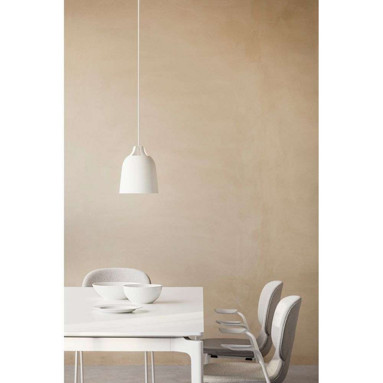 Clover Lustră Pendul Medium White - Eva Solo