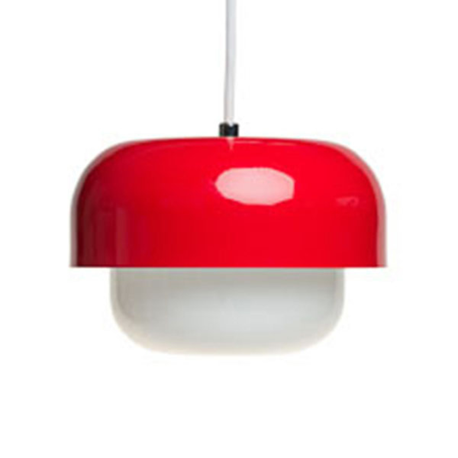 Dyberg Larsen Haipot lámpara colgante, rojo claro