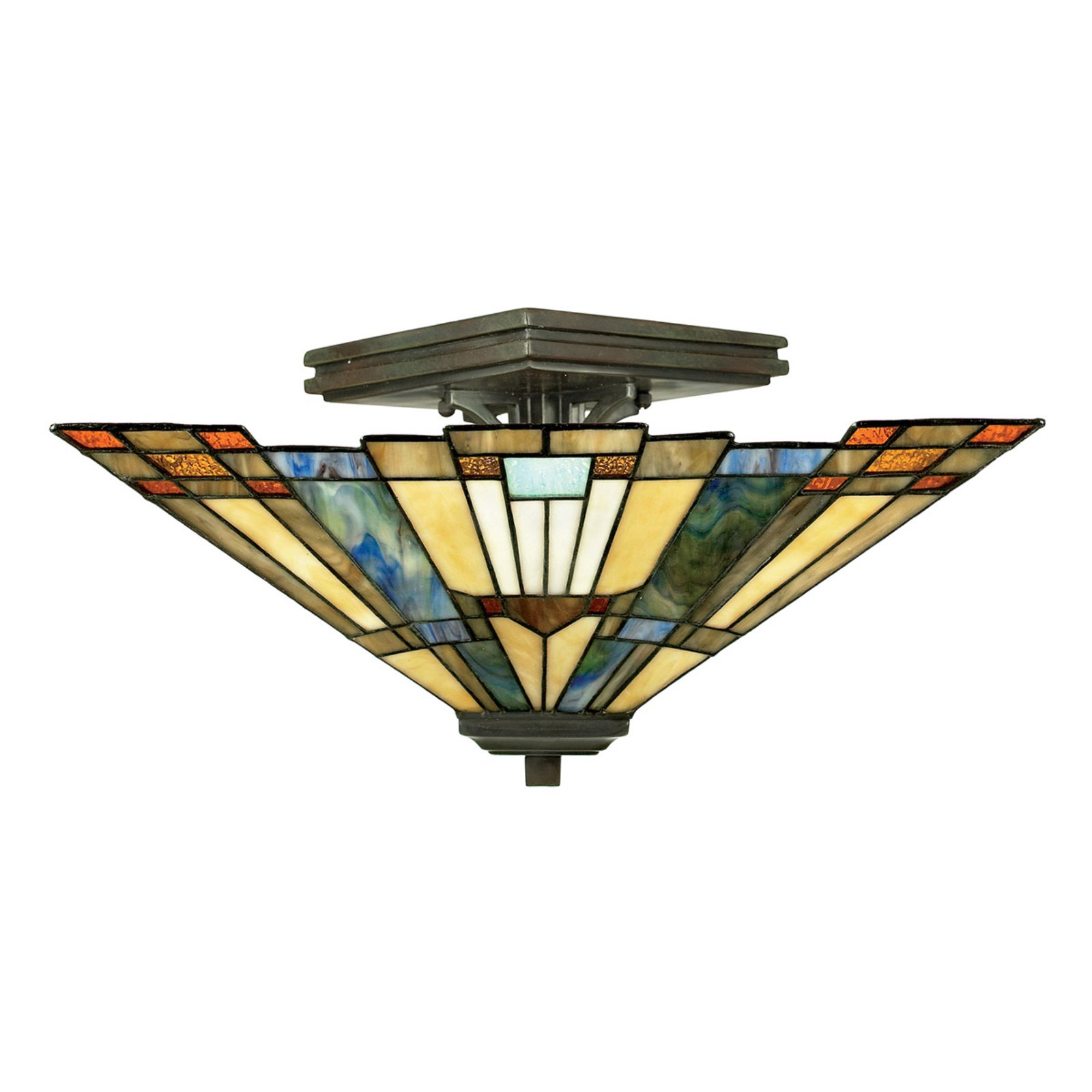 Semi-flush ceiling light Inglenook