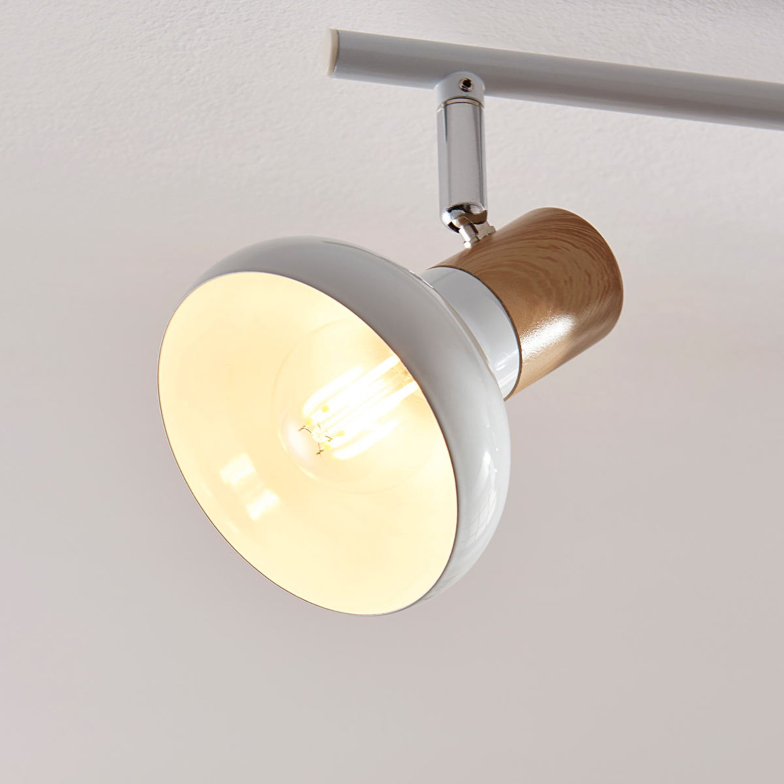 Fridolin 3 Ceiling Lamp White - Lindby