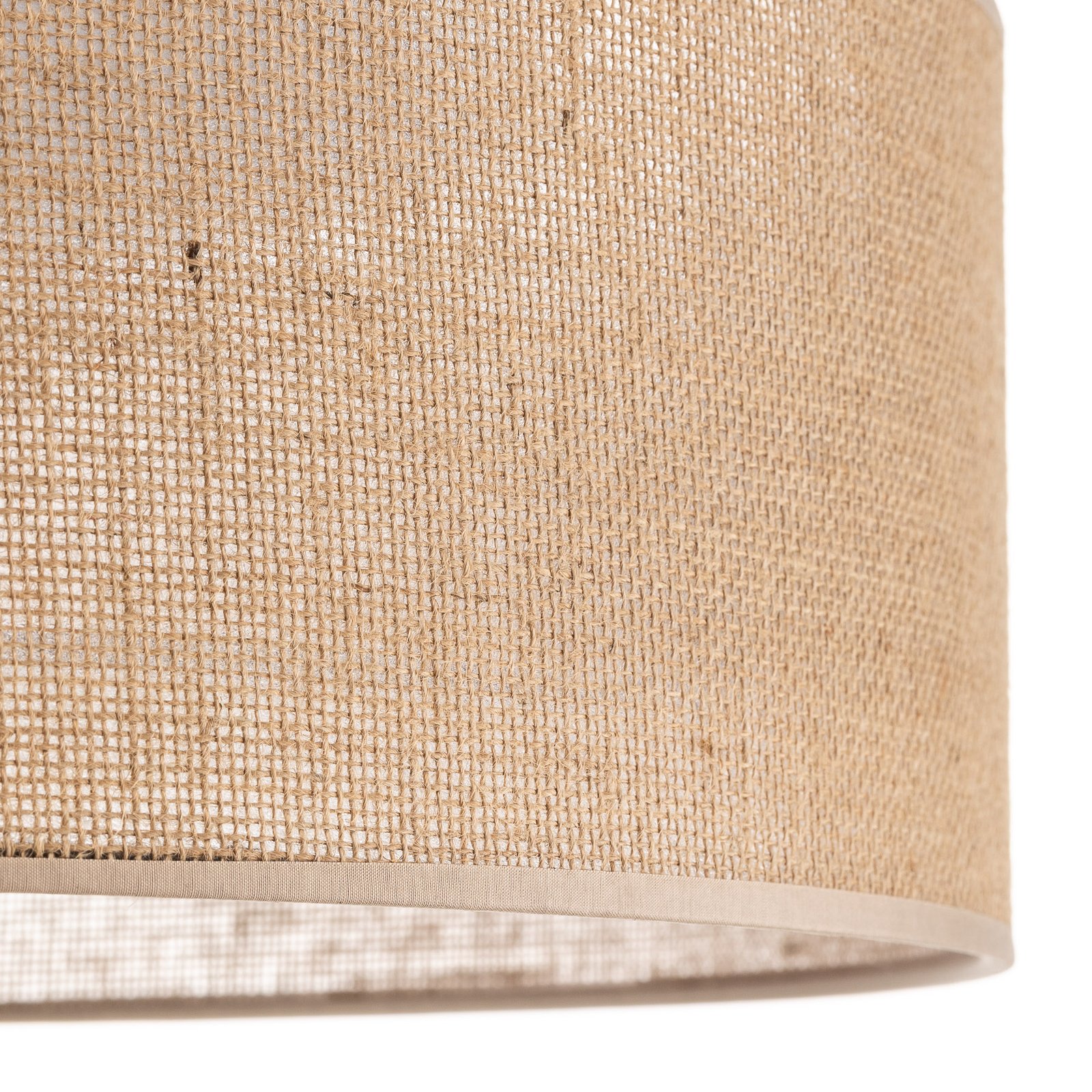 Juta Deckenleuchte Ø 60 cm beige Textil