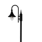 Firenze 1 Udendørs Parklampe m/Markfæste Sort - Norlys