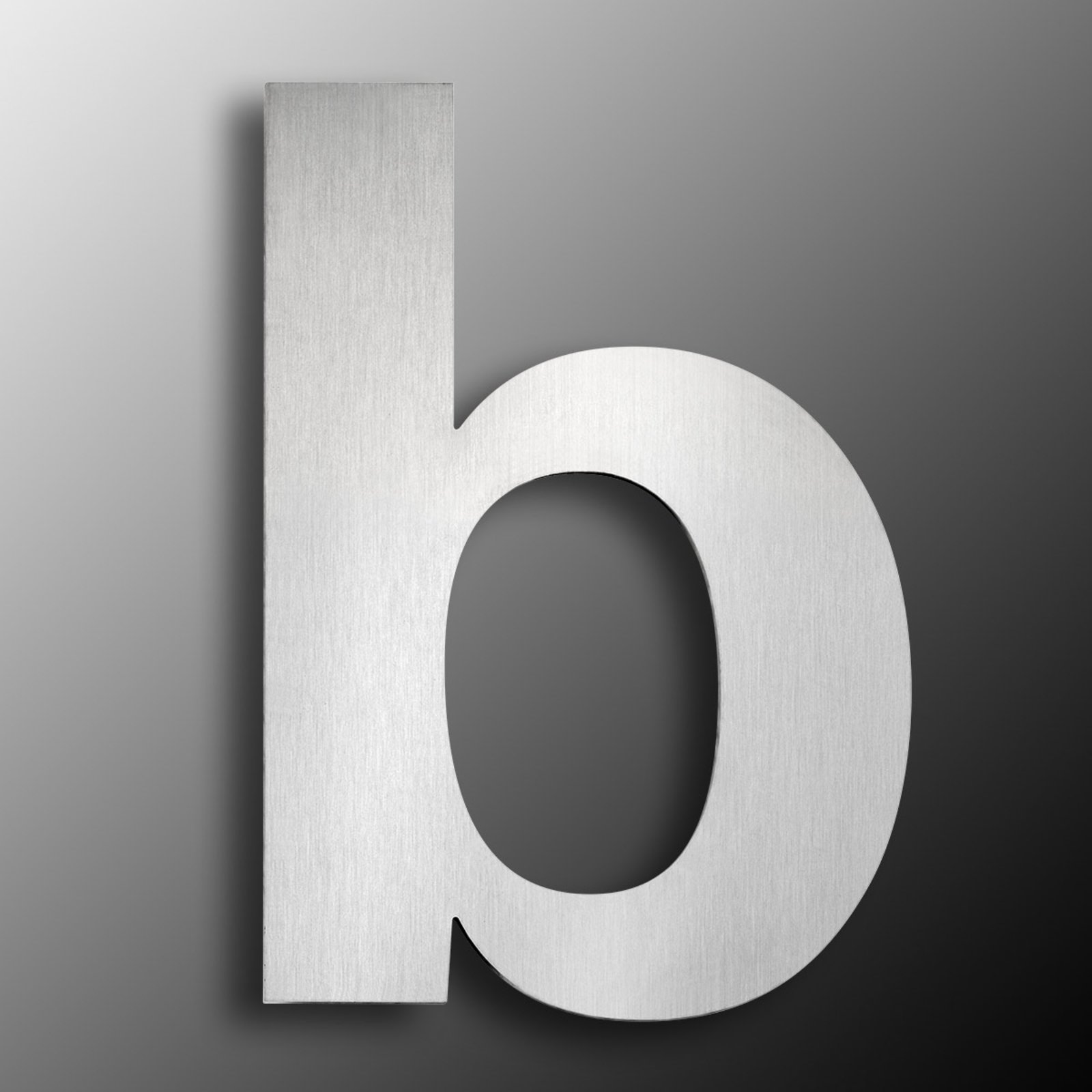 Stainless steel house number large letter