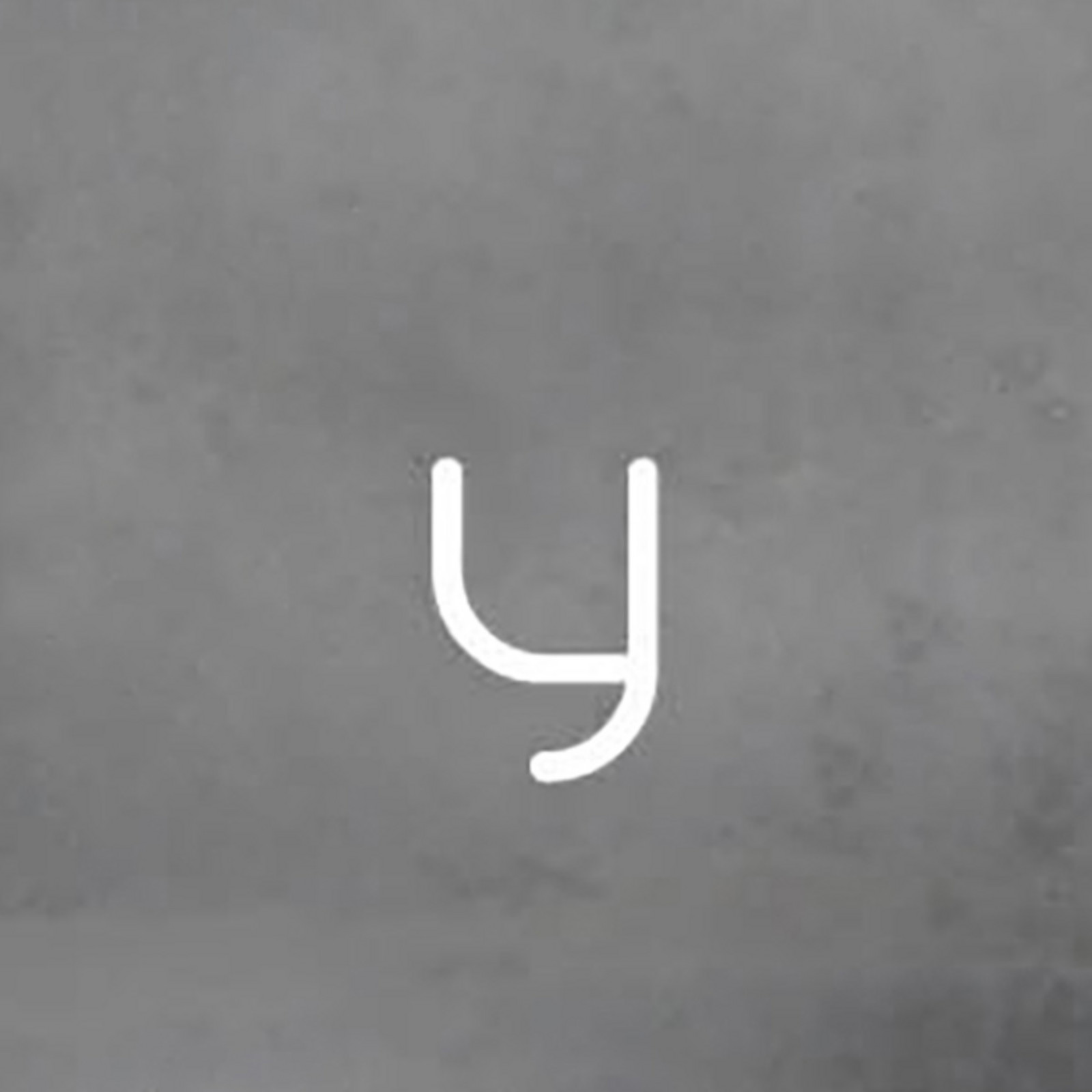 Artemide Alphabet of Light literă mică perete y - Camera de zi / sufragerie - design - alb opal - Plastic