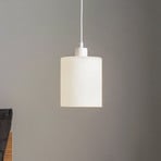 Soda hanging light with white glass shade Ø 15cm