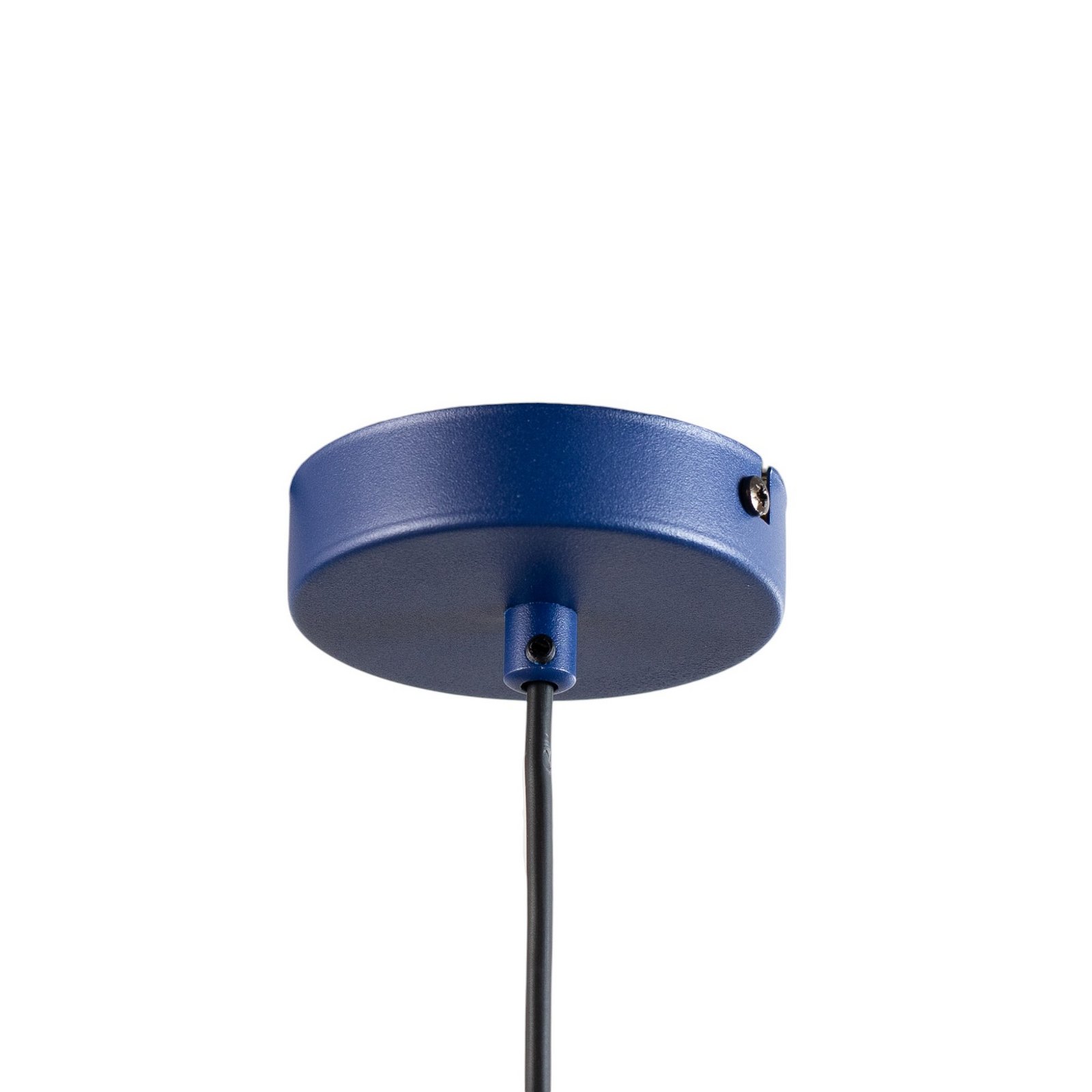 Suspension Plato, bleu foncé, métal, Ø 38 cm, E27