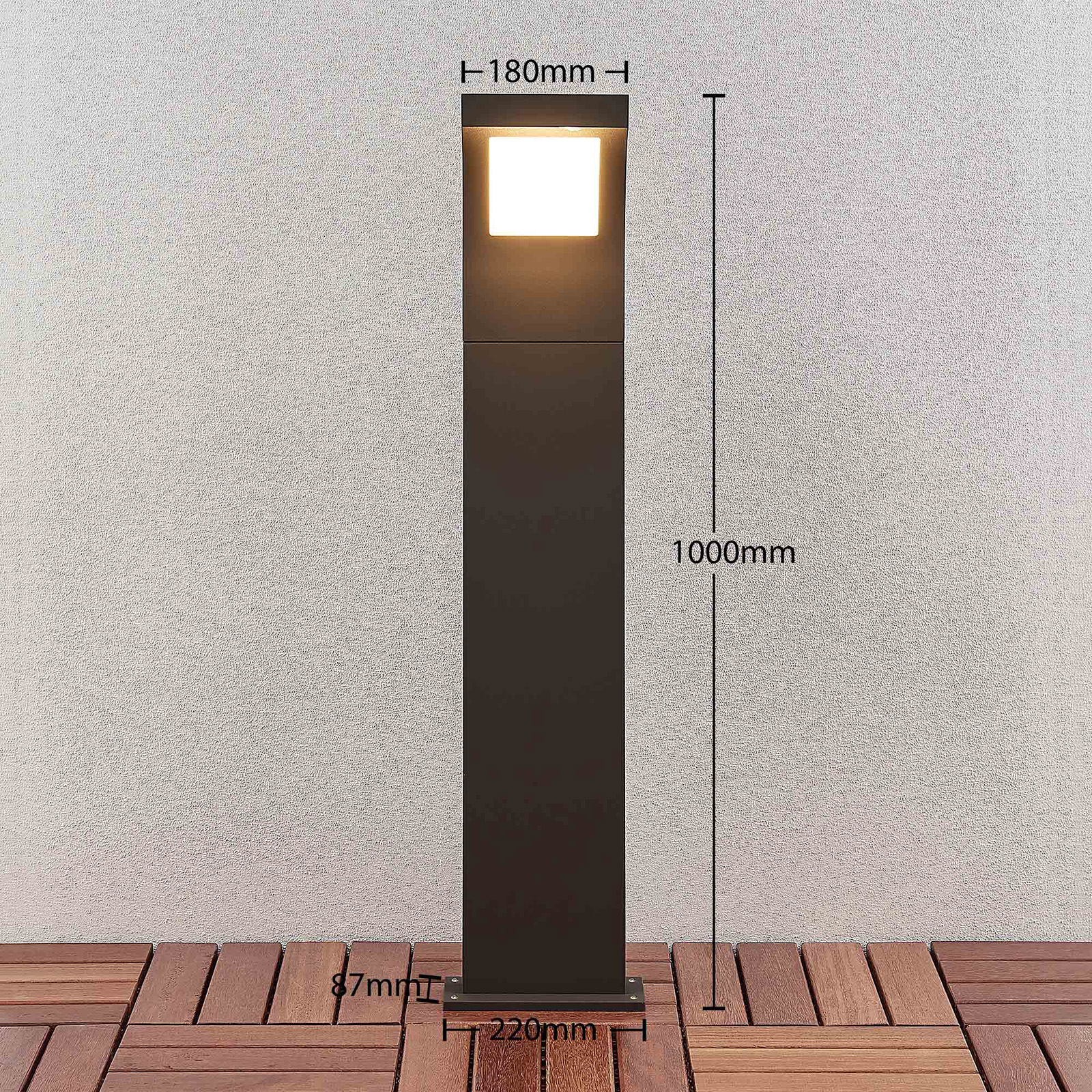 Arcchio Advik borne lumineuse LED, 100 cm