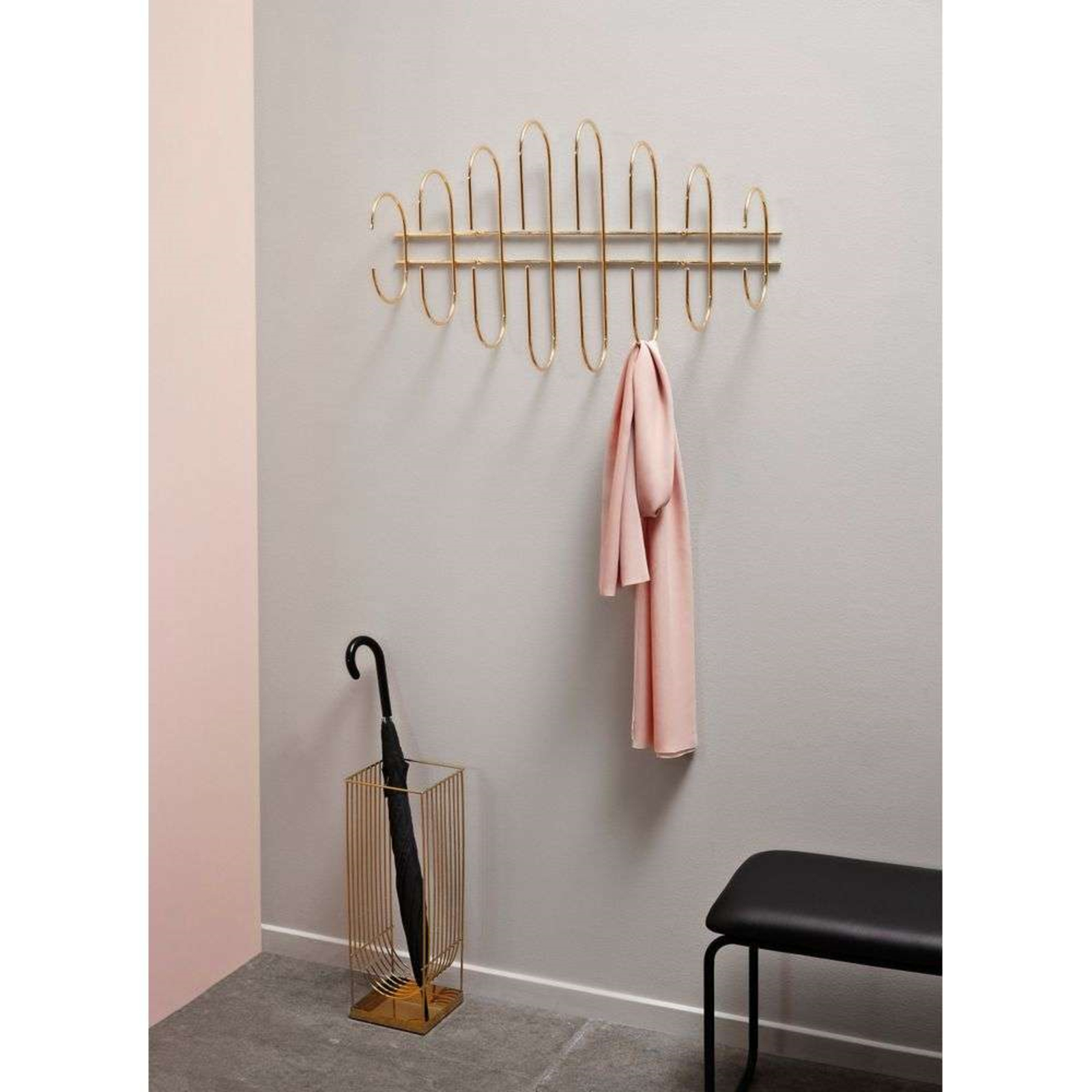 Moveo Coat Rack L51 Silver - AYTM