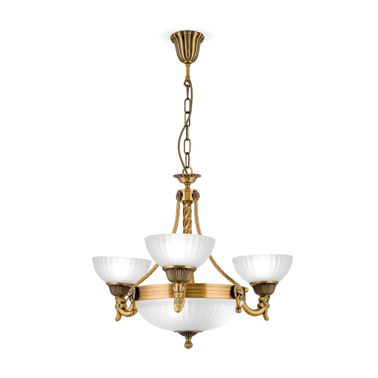ORION Kronleuchter Rocca in klassischem Design Ø 64 cm