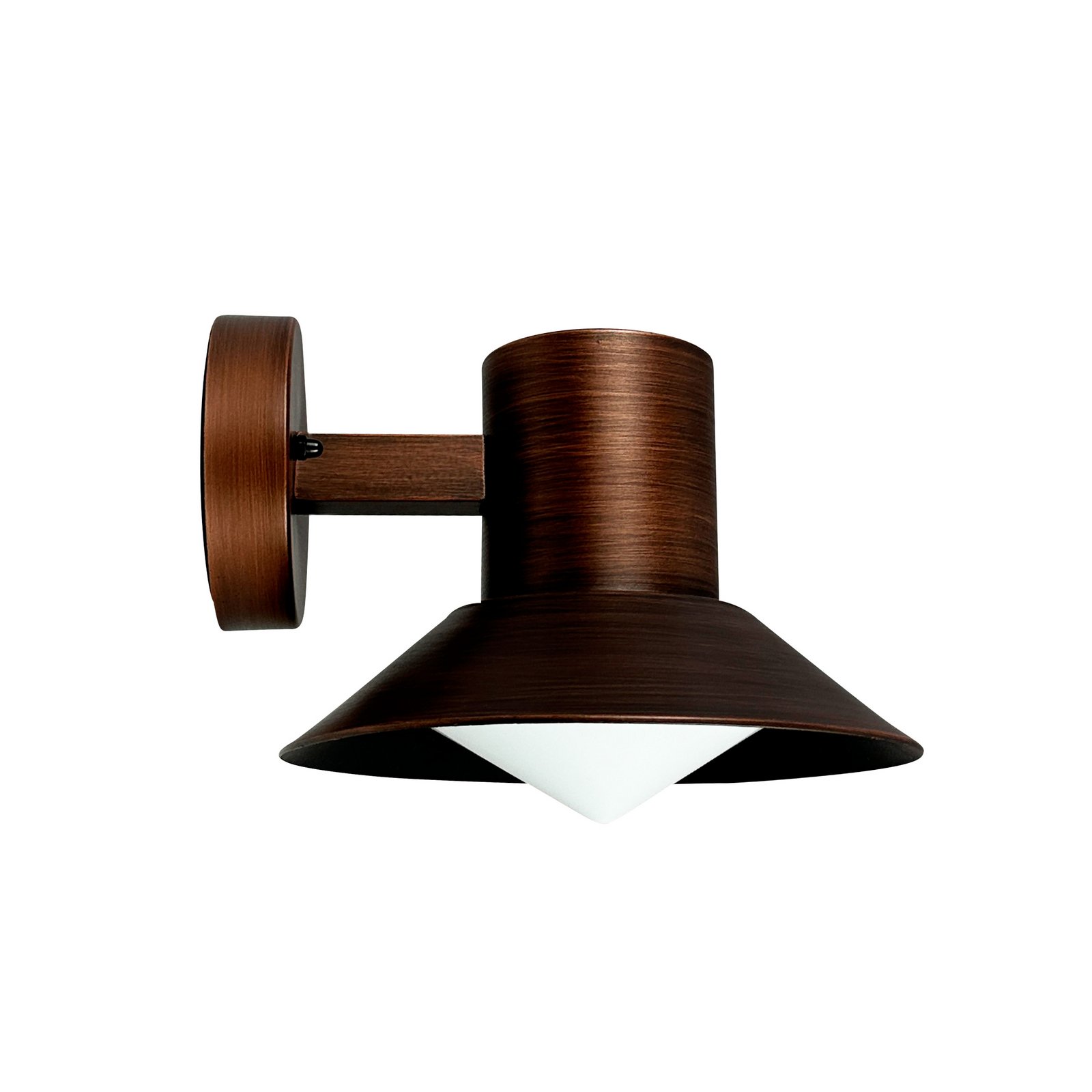 Dyberg Larsen välisvalgustid Venice, vasekarva, Ø 20 cm