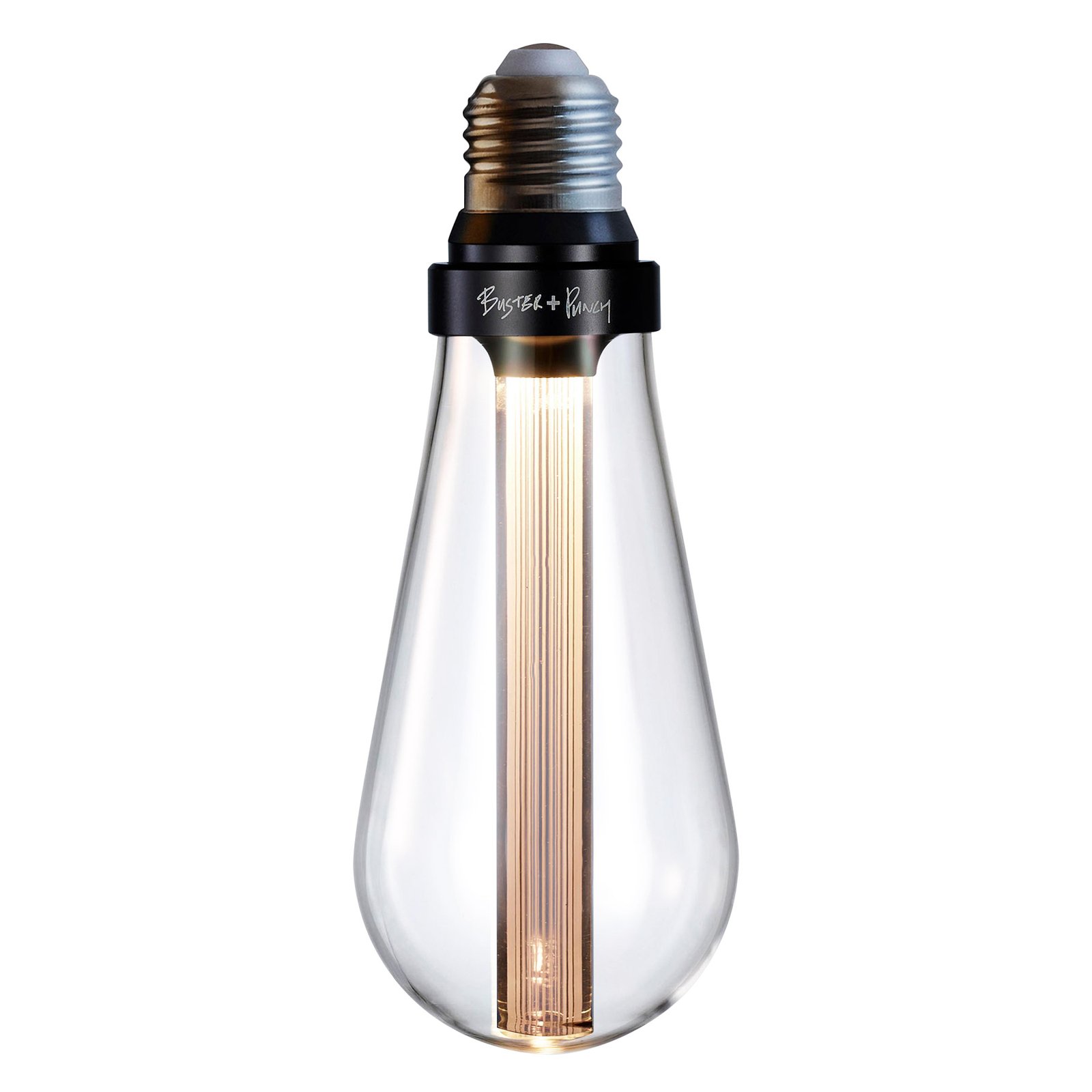 Buster + Punch LED bulb E27 2 W dimmable crystal