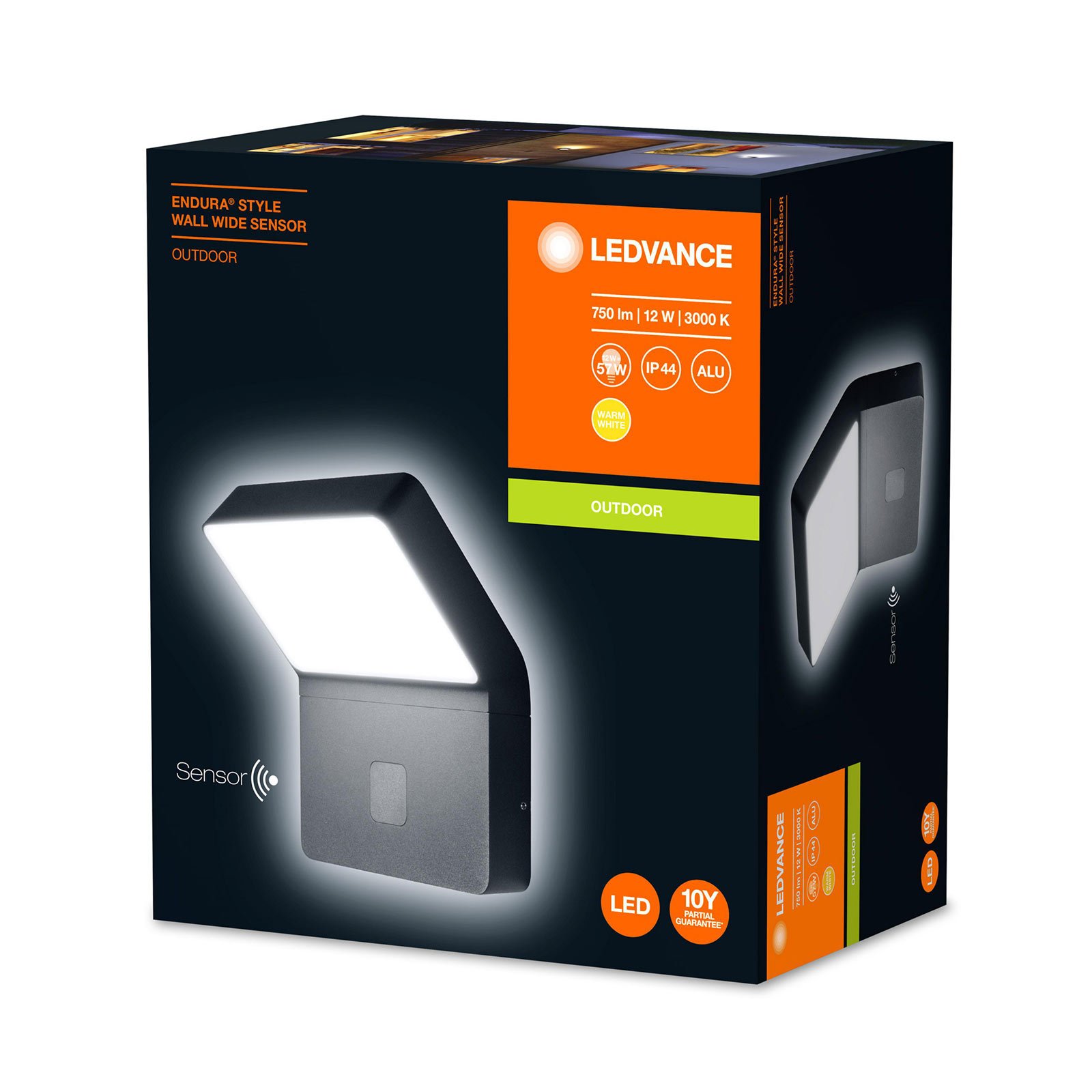 Ledvance Endura Style Wall Wide Sensor U Dorslampe Lampegiganten Dk