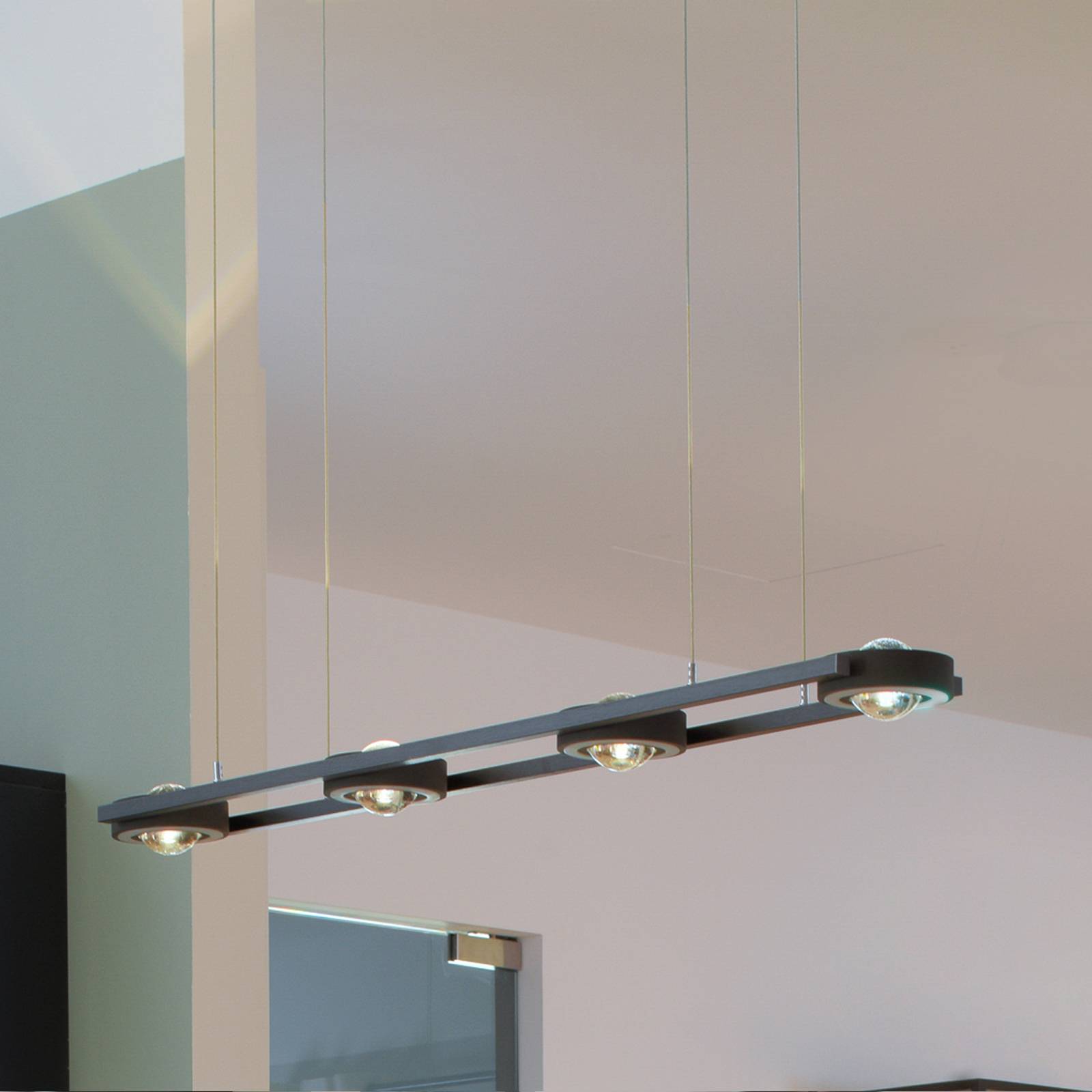 Paul Neuhaus Q-MIA LED hanglamp, antraciet