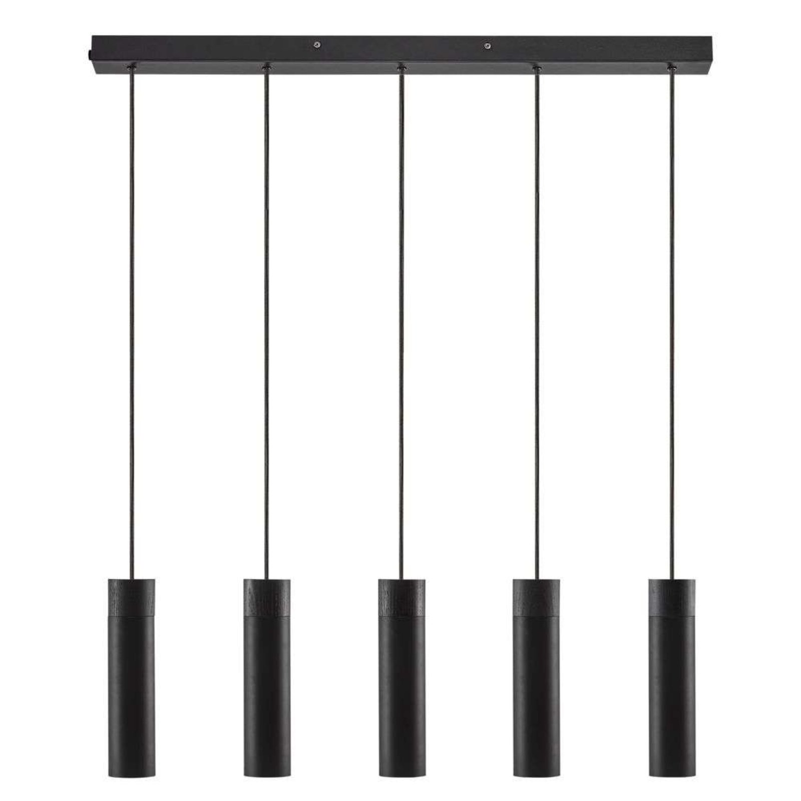 Tilo 5 Závěsná Lampa Black - Nordlux