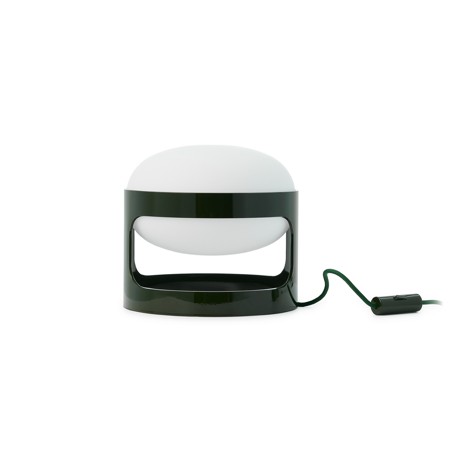lampe de table LED KD28, vert forêt, hauteur 23 cm - Kartell