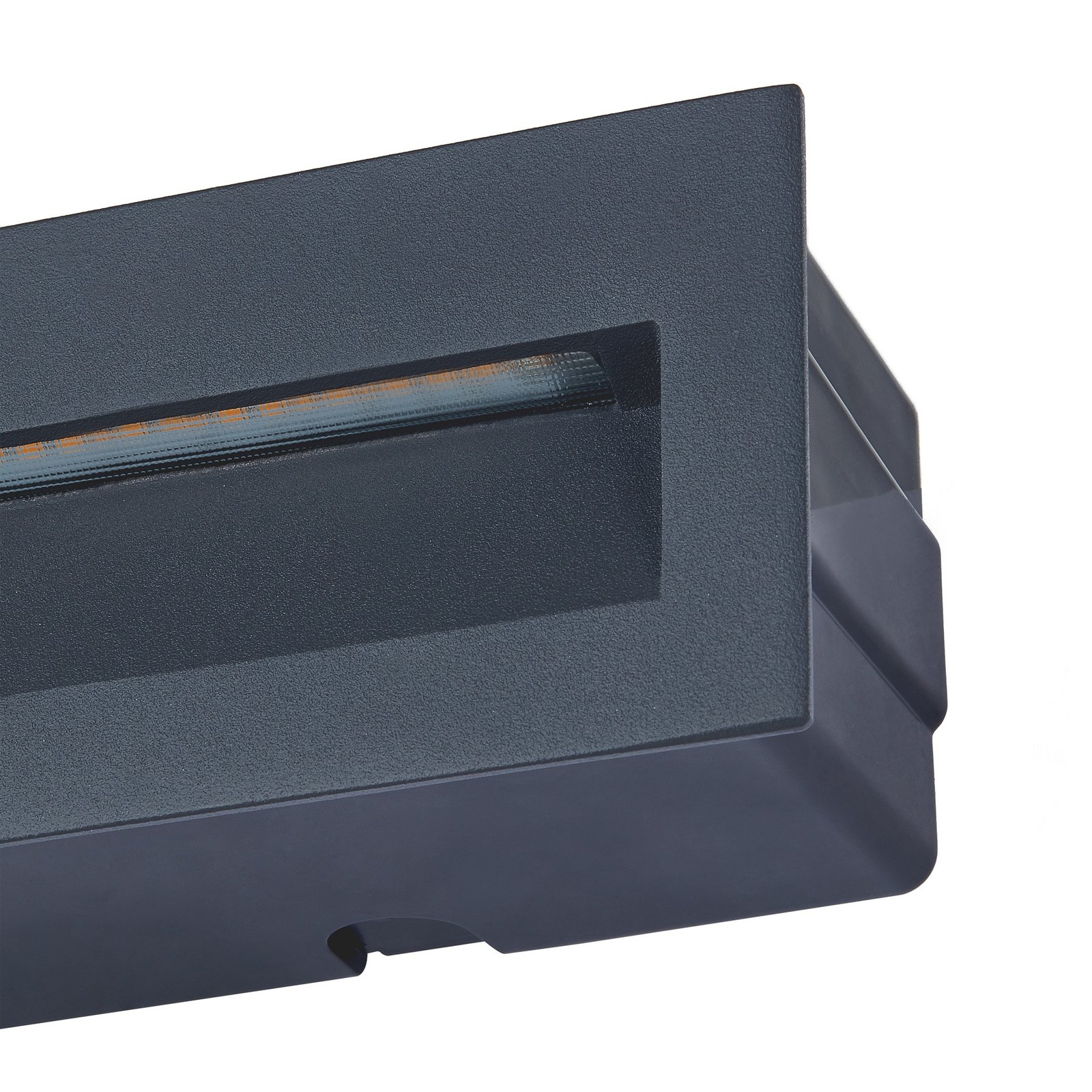 Loya Long Spoturi Exteriorul Încastrat IP54 Dark Grey - Lucande