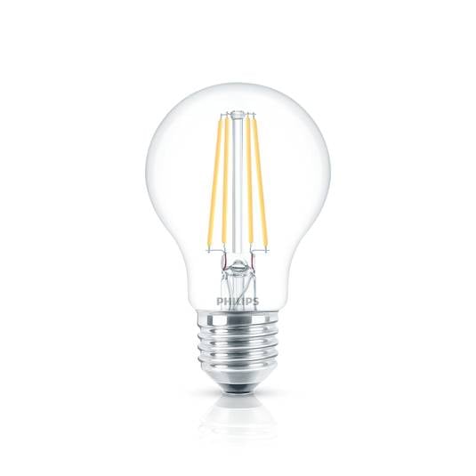 Philips Classic LED-pære E27 A60 7W 4.000K