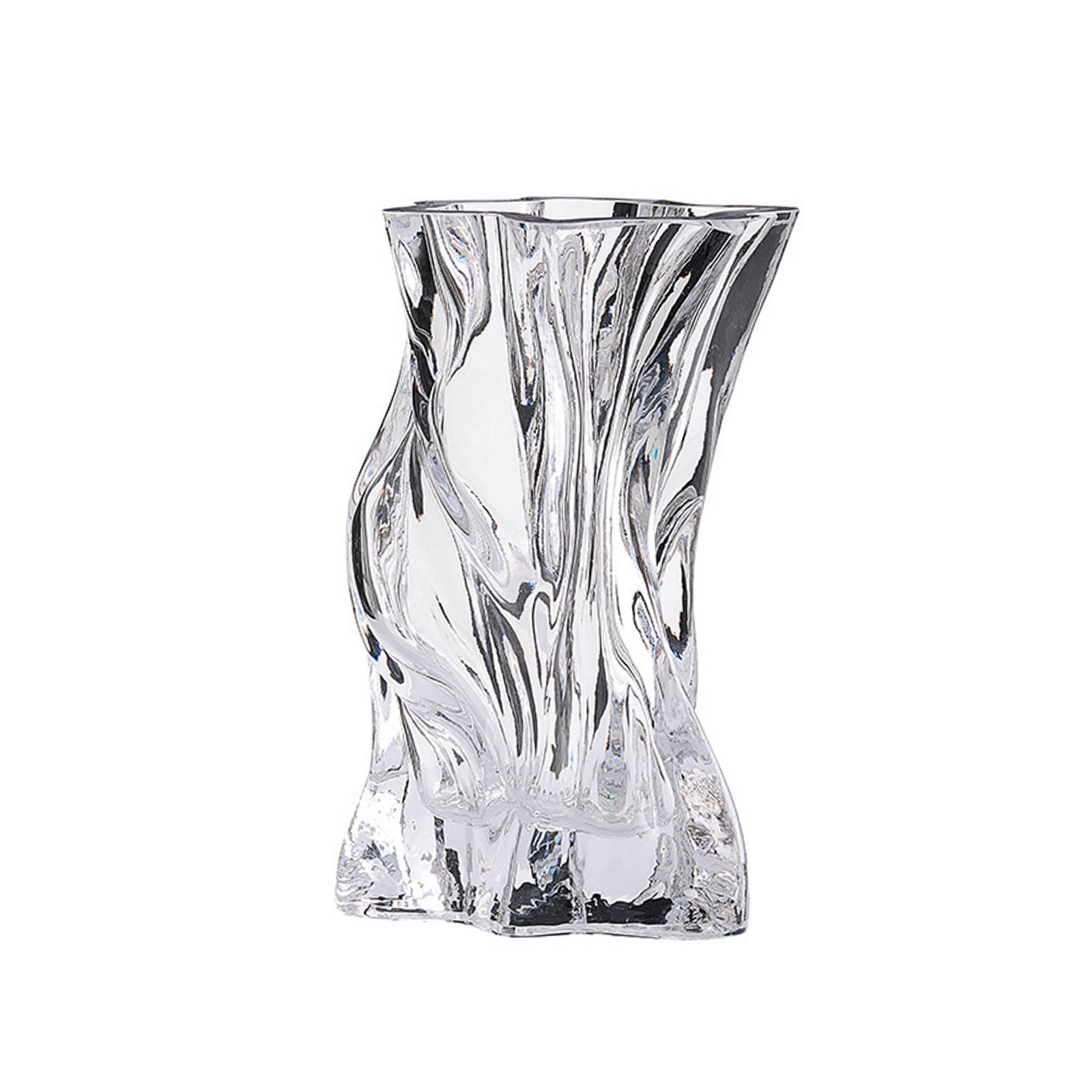 Vena Vase, klar, højde 25 cm, længde 15 cm, glas – AYTM Vena Vase, klar, højde 25 cm, længde 15 cm, glas – AYTM