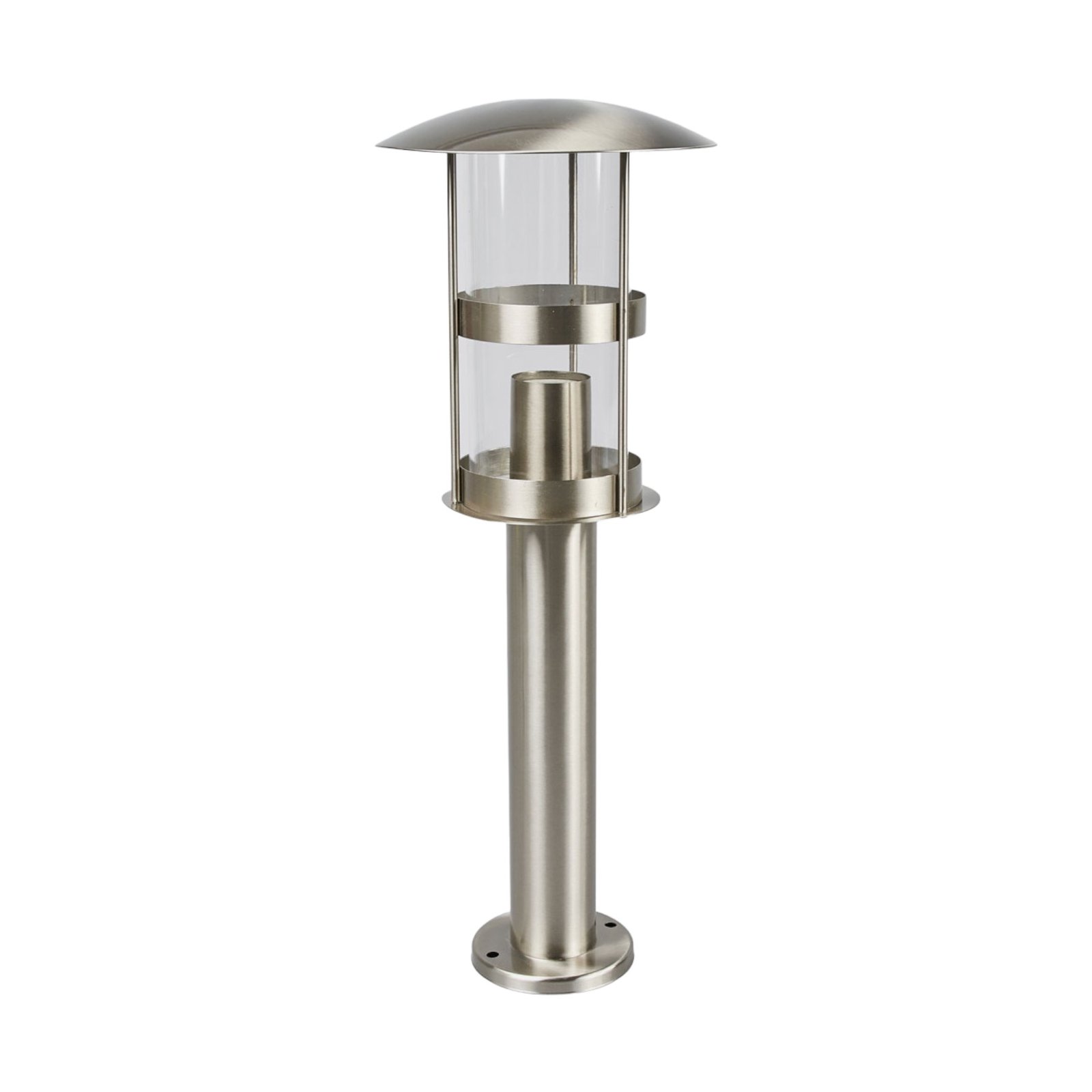 Noemi - stainless steel pillar lamp for outdoors