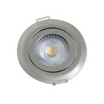 LED inbouwlamp Holstein MS, IP20 40°, staal