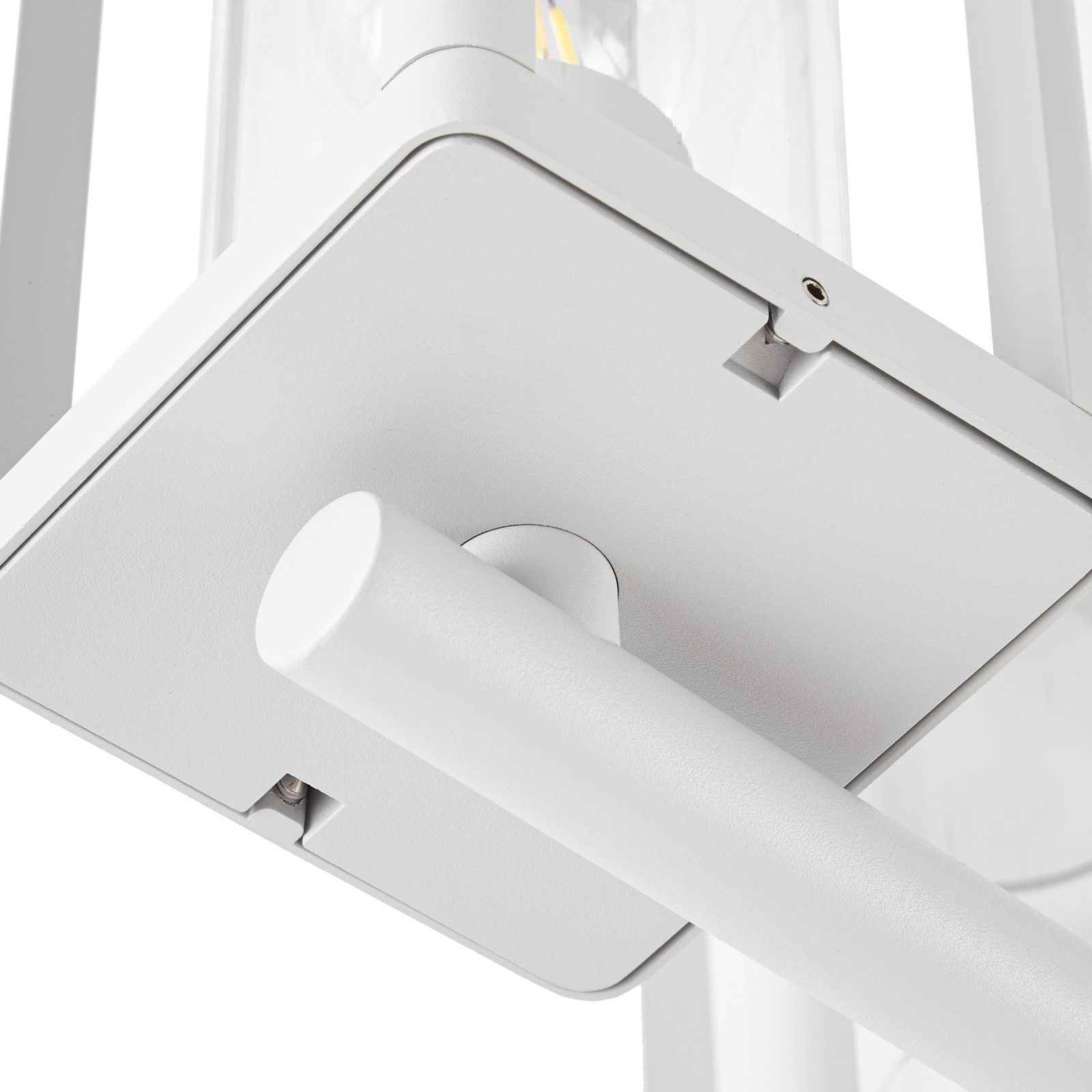 Candeeiro de exterior Siveta, altura 240 cm, 3 lâmpadas, cinzento claro - Candeeiro de exterior Siveta, altura 240 cm, 3 lâmpadas, cinzento claro -